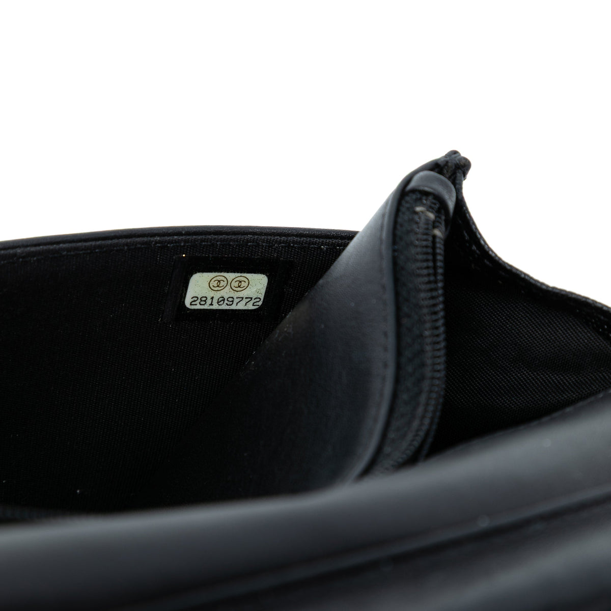 Chanel Quilted Caviar Boy Wallet on Chain
