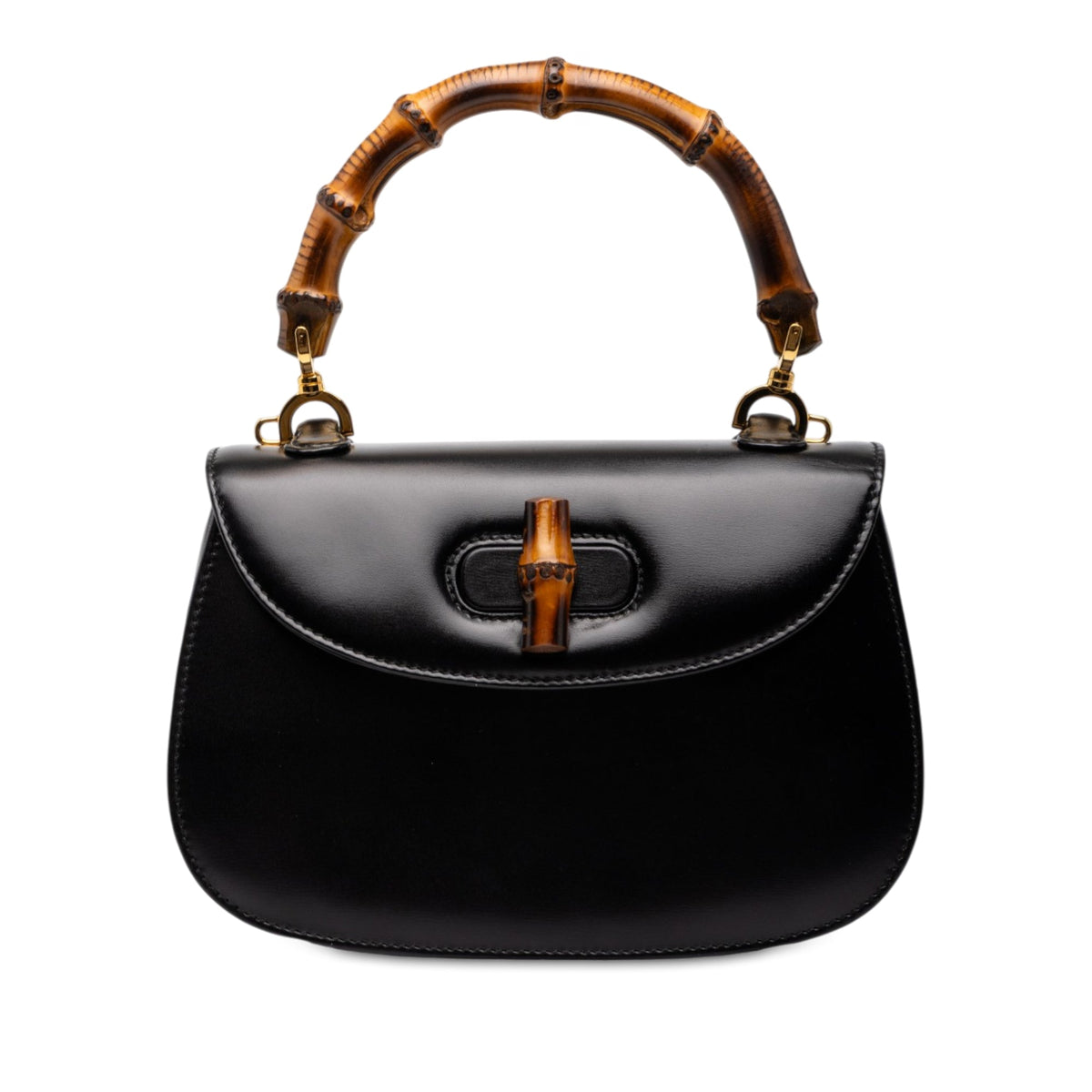 Gucci Small Calfskin Bamboo Night