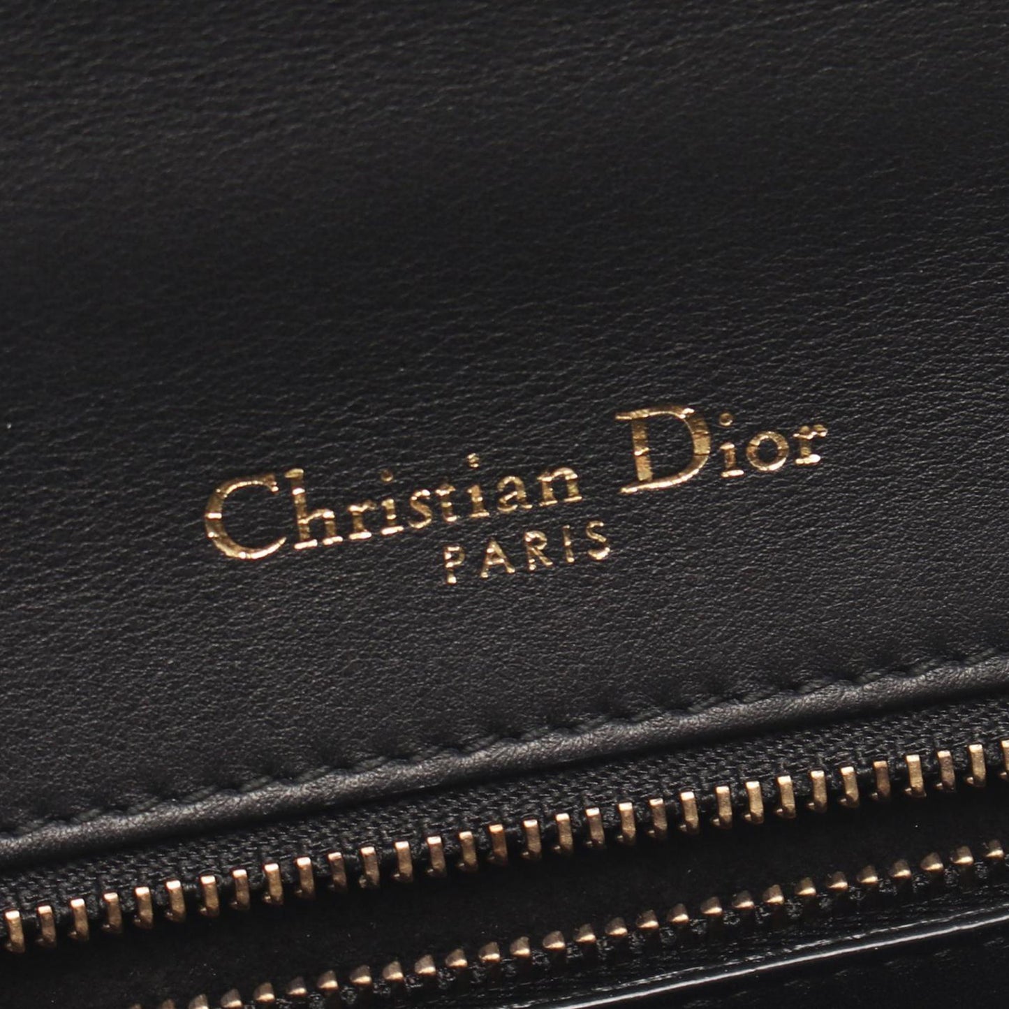 Dior Small Lambskin Studded Diorama Flap