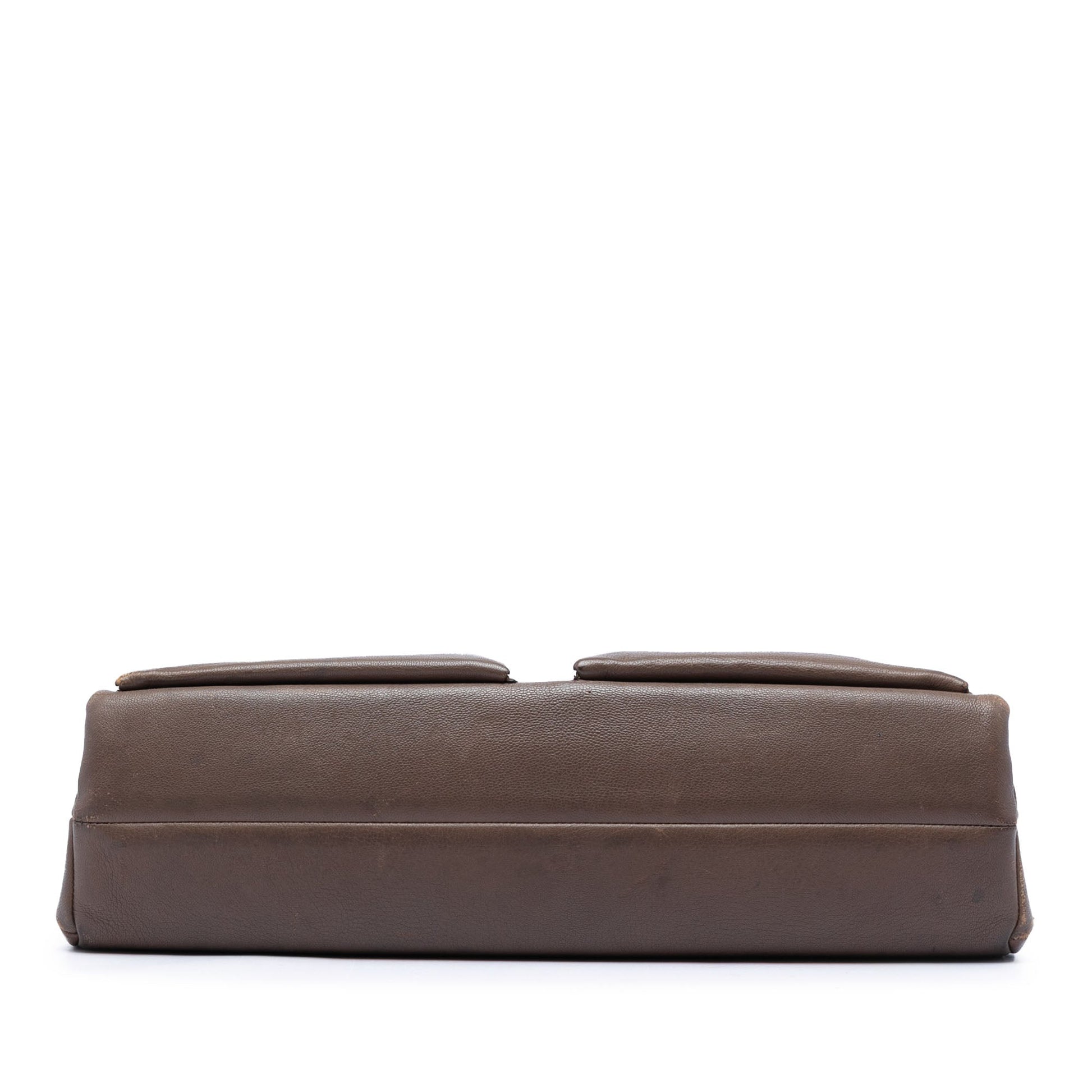 Bottega Veneta Intrecciato Trimmed Nappa Business Bag
