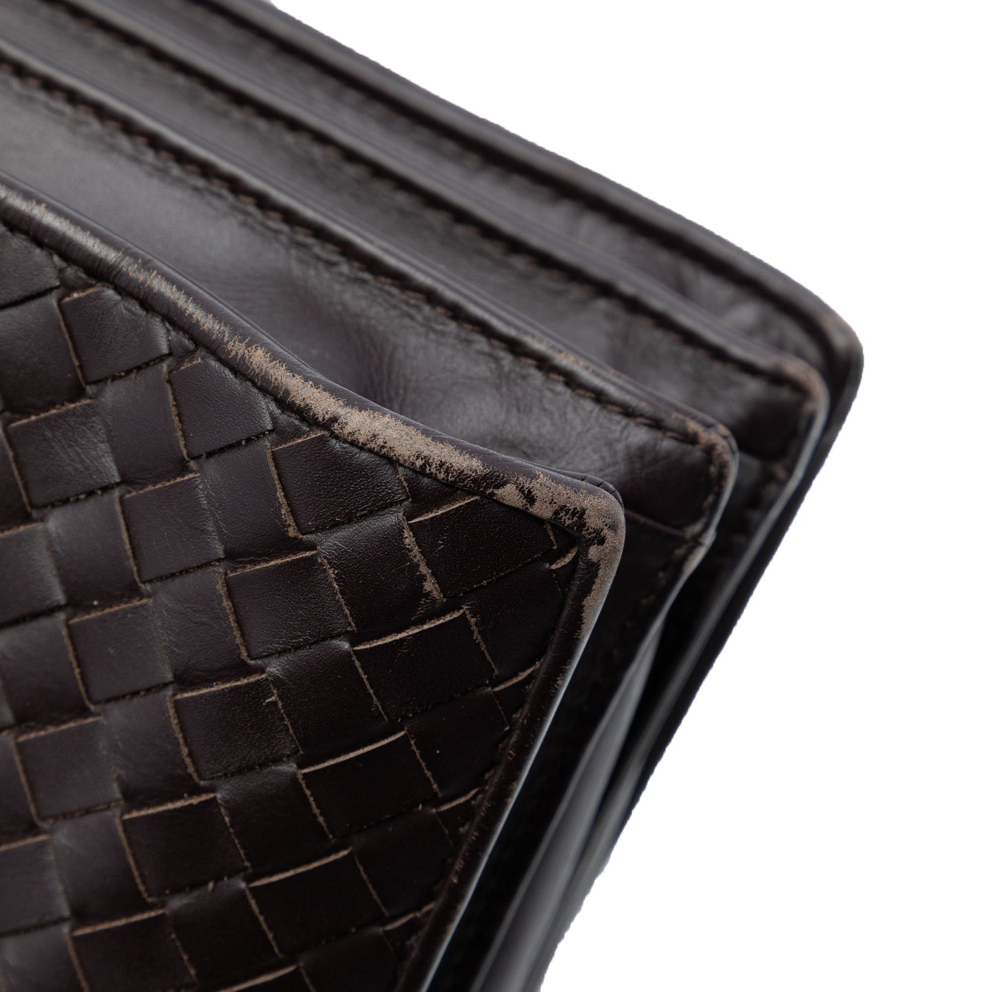 Bottega Veneta Nappa Intrecciato Business Bag