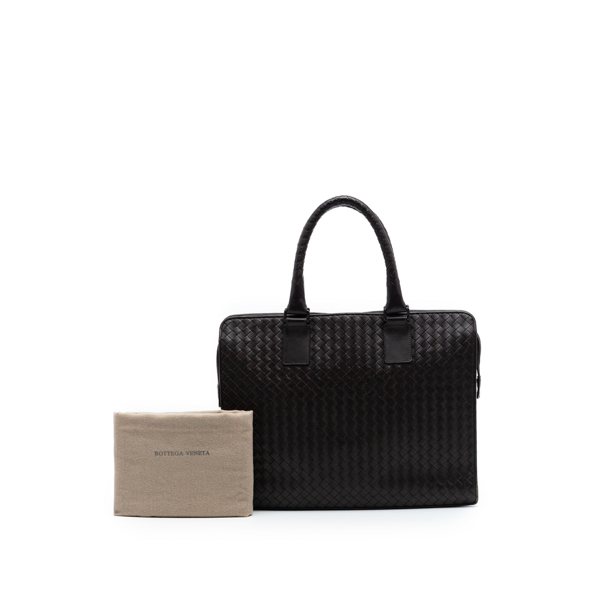 Bottega Veneta Nappa Intrecciato Business Bag