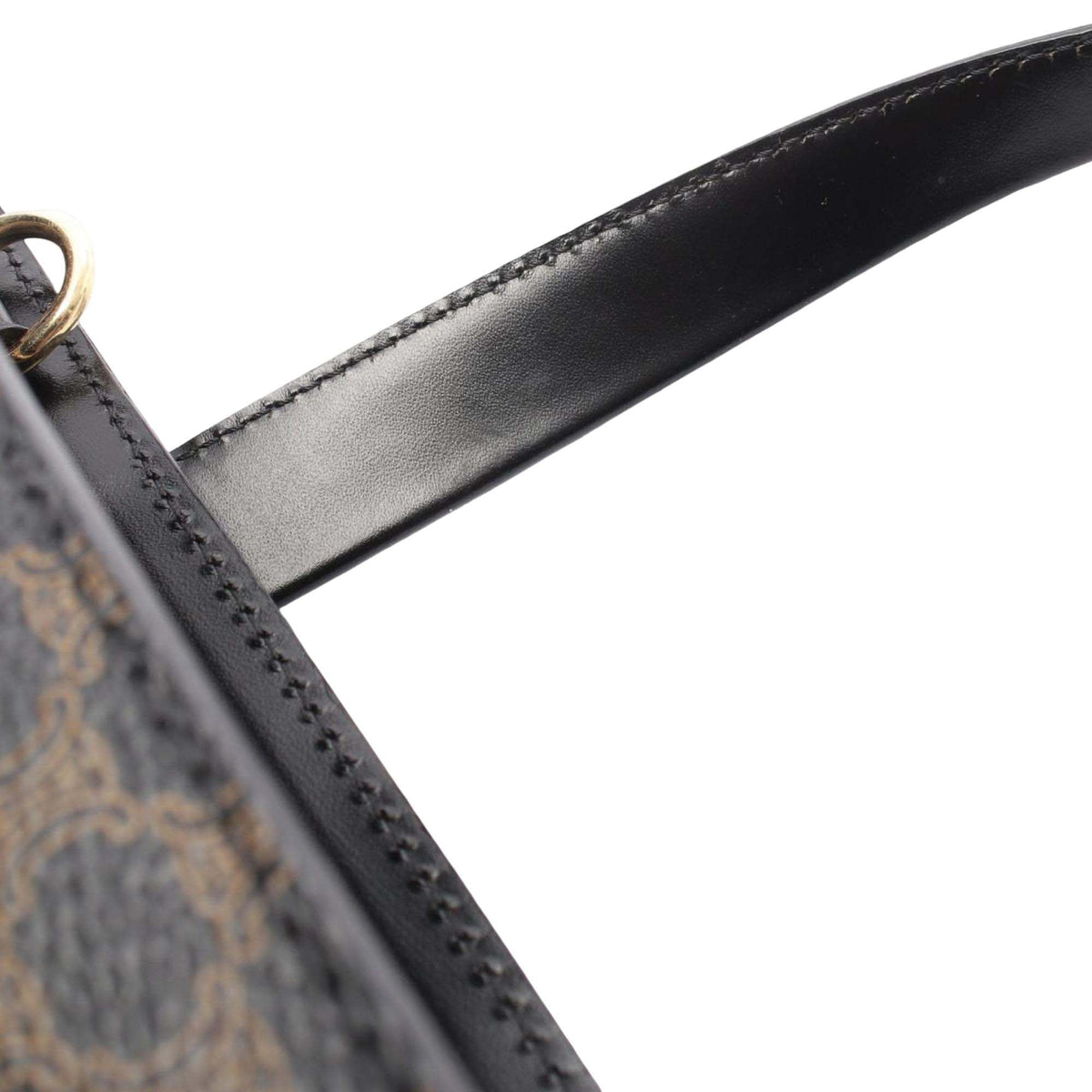 Celine Macadam Coated Canvas Handbag