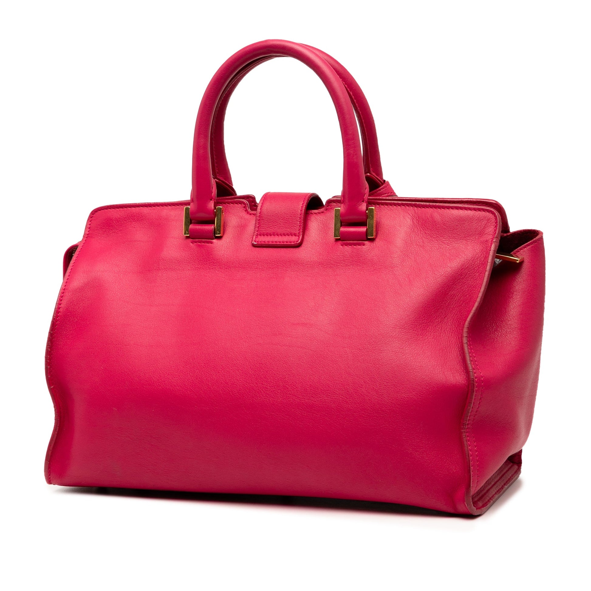 Saint Laurent Small Leather Classic Y Cabas Satchel