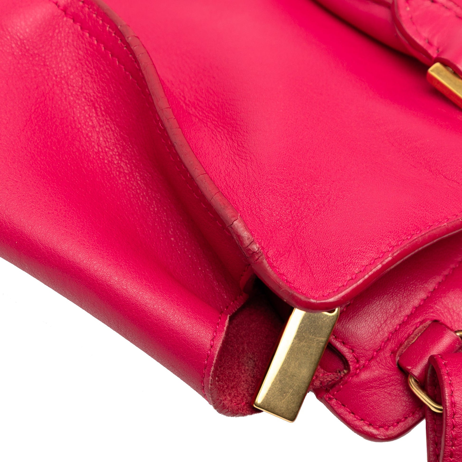 Saint Laurent Small Leather Classic Y Cabas Satchel