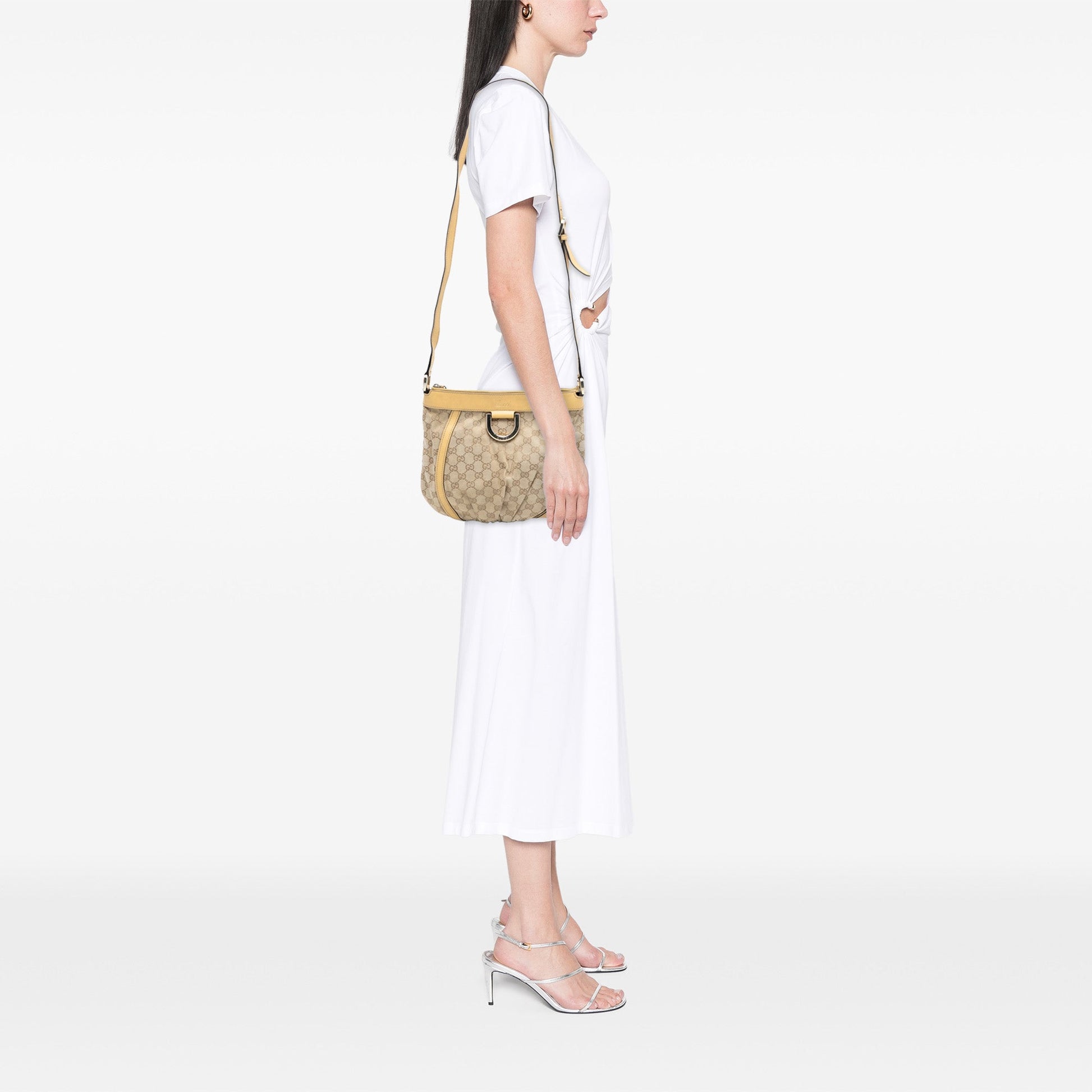 Gucci GG Canvas Abbey D Ring Crossbody