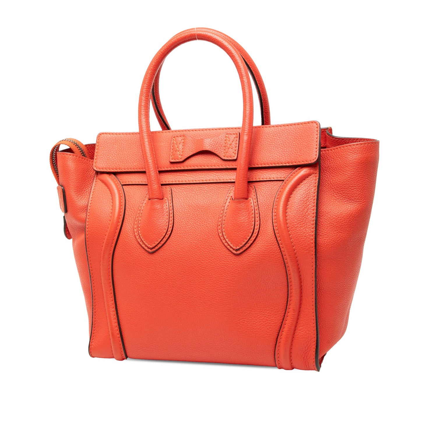 Celine Micro Leather Luggage Tote