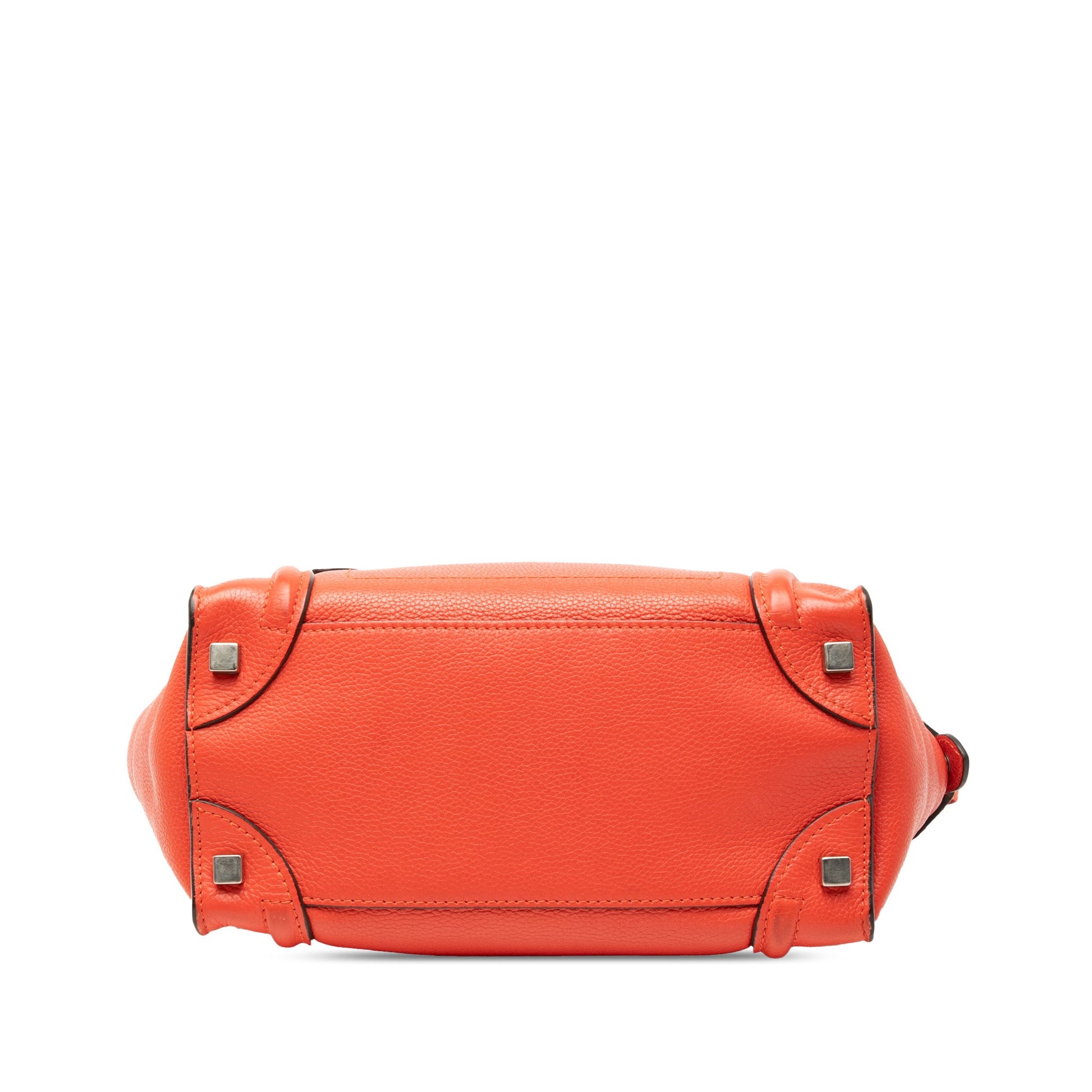 Celine Micro Leather Luggage Tote