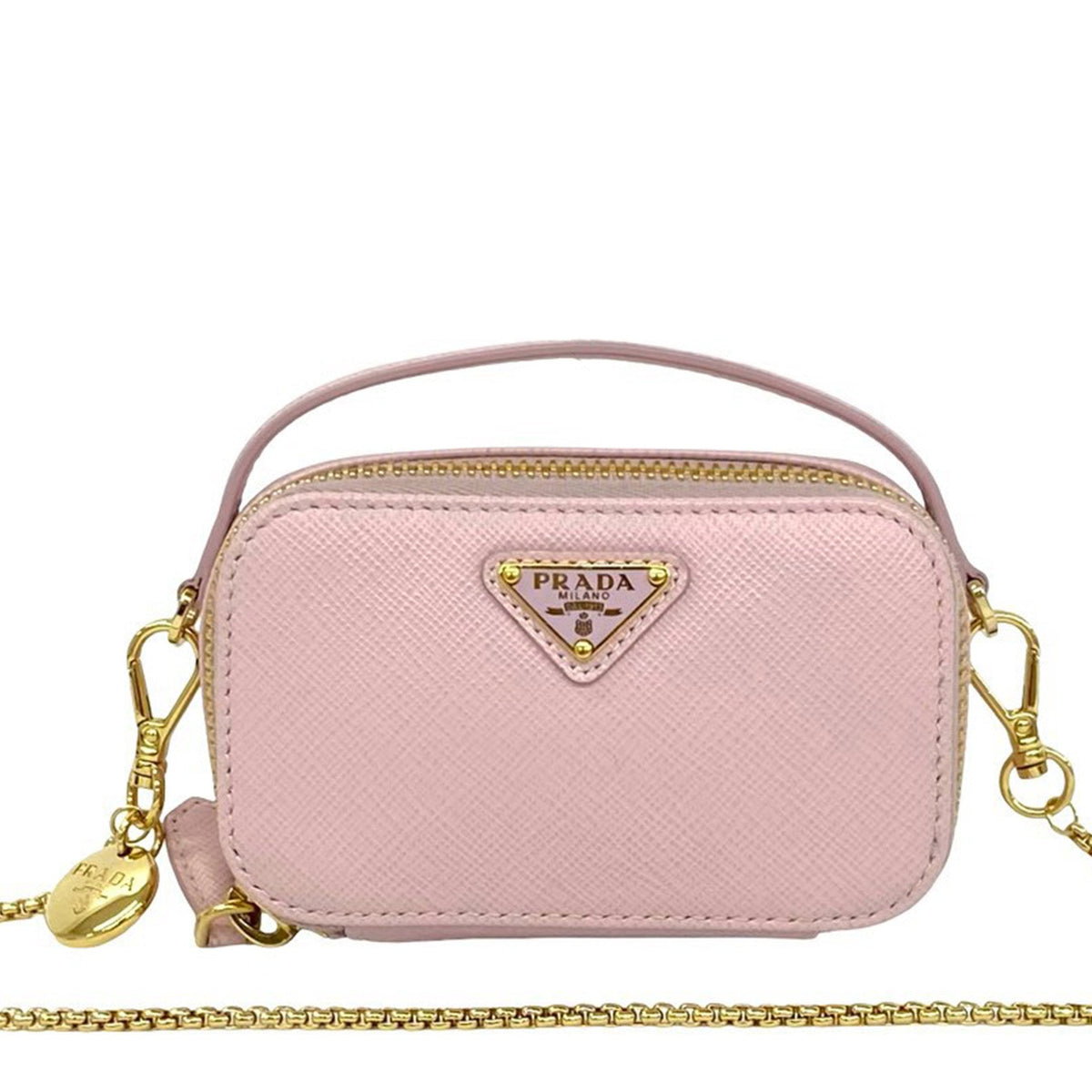Prada Saffiano Chain Satchel