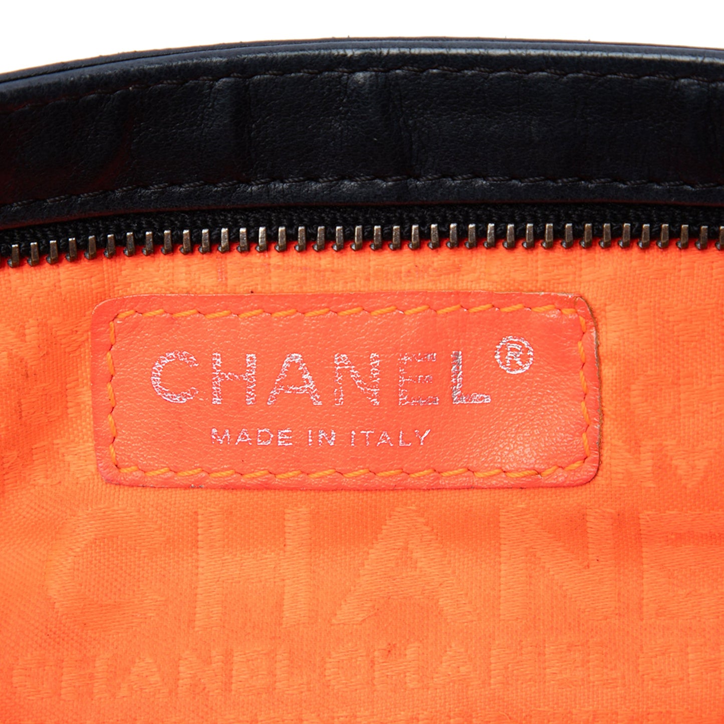 Chanel Lambskin LAX Chain Pochette