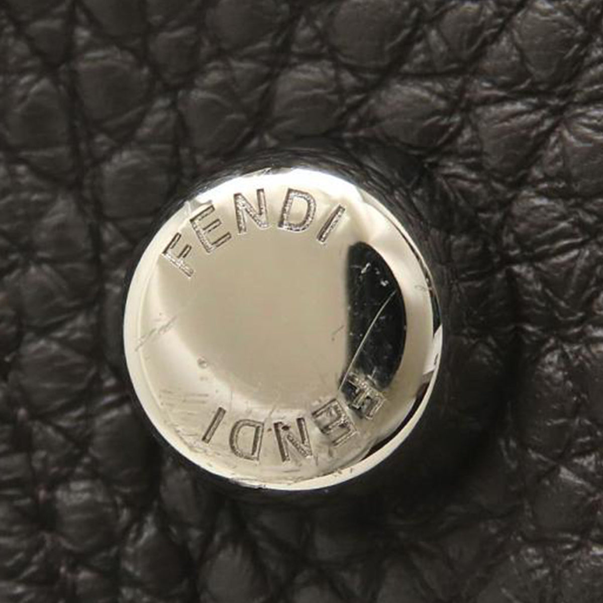 Fendi Small Calfskin Peekaboo X Lite — Brown