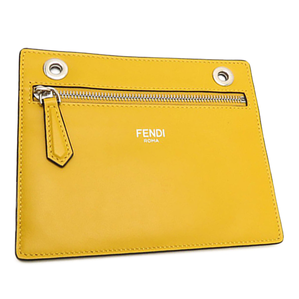 Fendi Small Calfskin Peekaboo X Lite — Brown