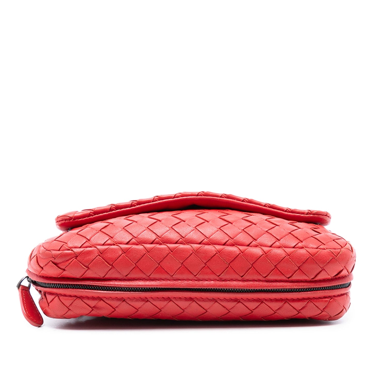 Bottega Veneta Mini Nappa Intrecciato Expandable Chain Flap Crossbody