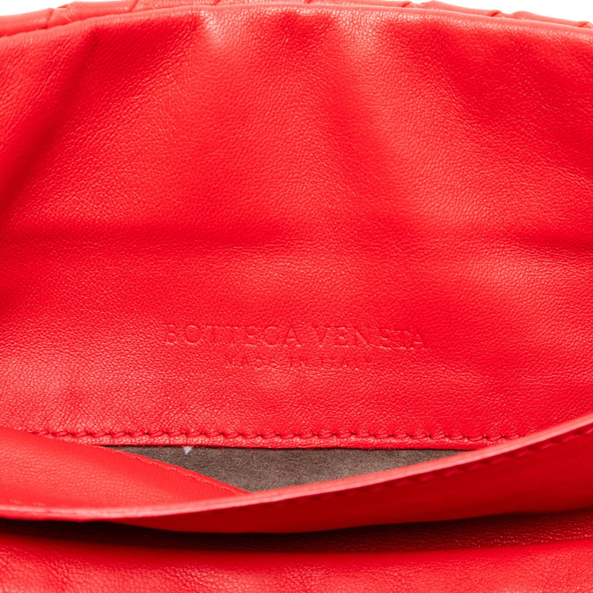 Bottega Veneta Mini Nappa Intrecciato Expandable Chain Flap Crossbody