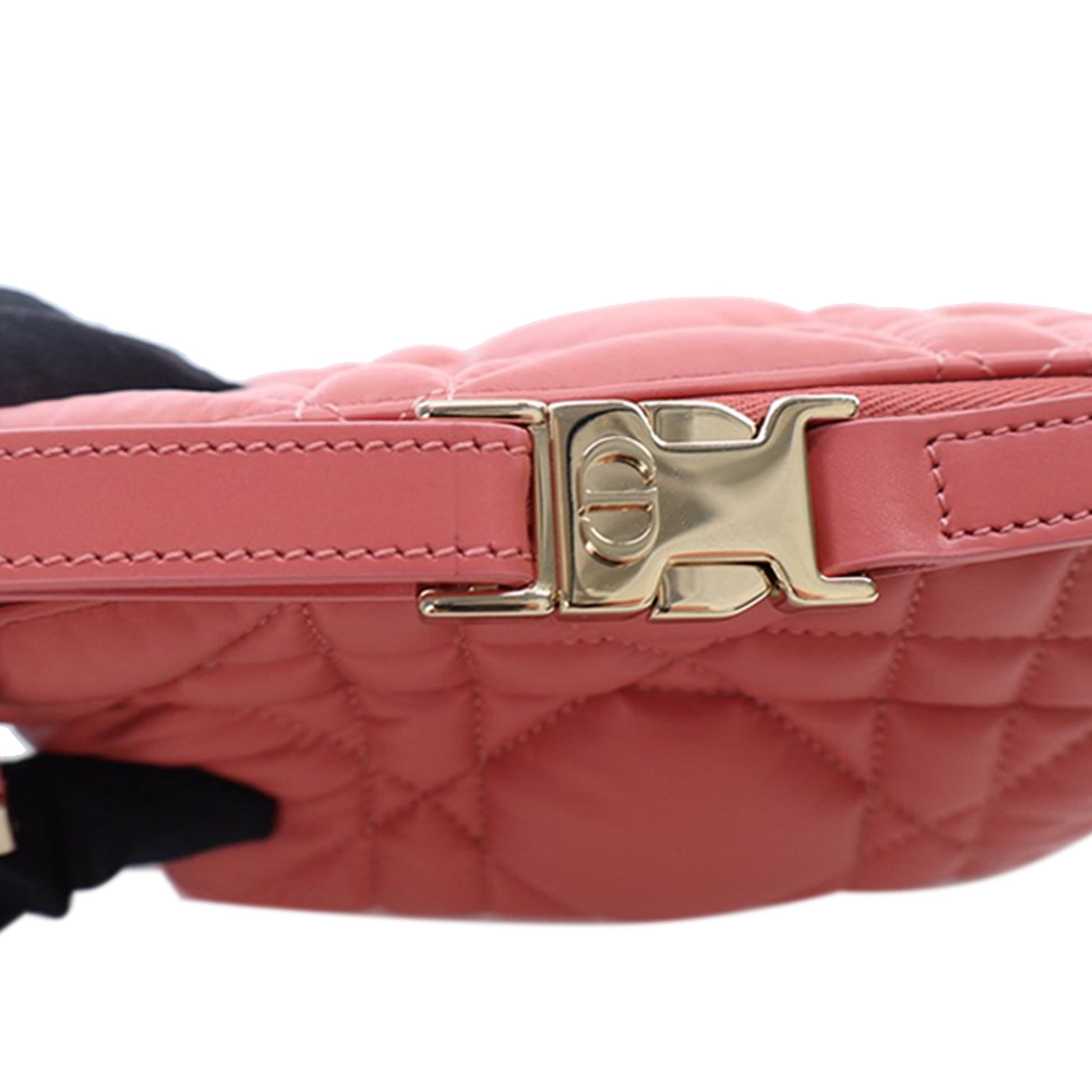 Dior Small Calfskin Macrocannage Diortravel Nomad Pouch