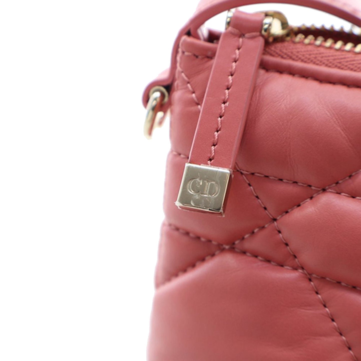 Dior Small Calfskin Macrocannage Diortravel Nomad Pouch