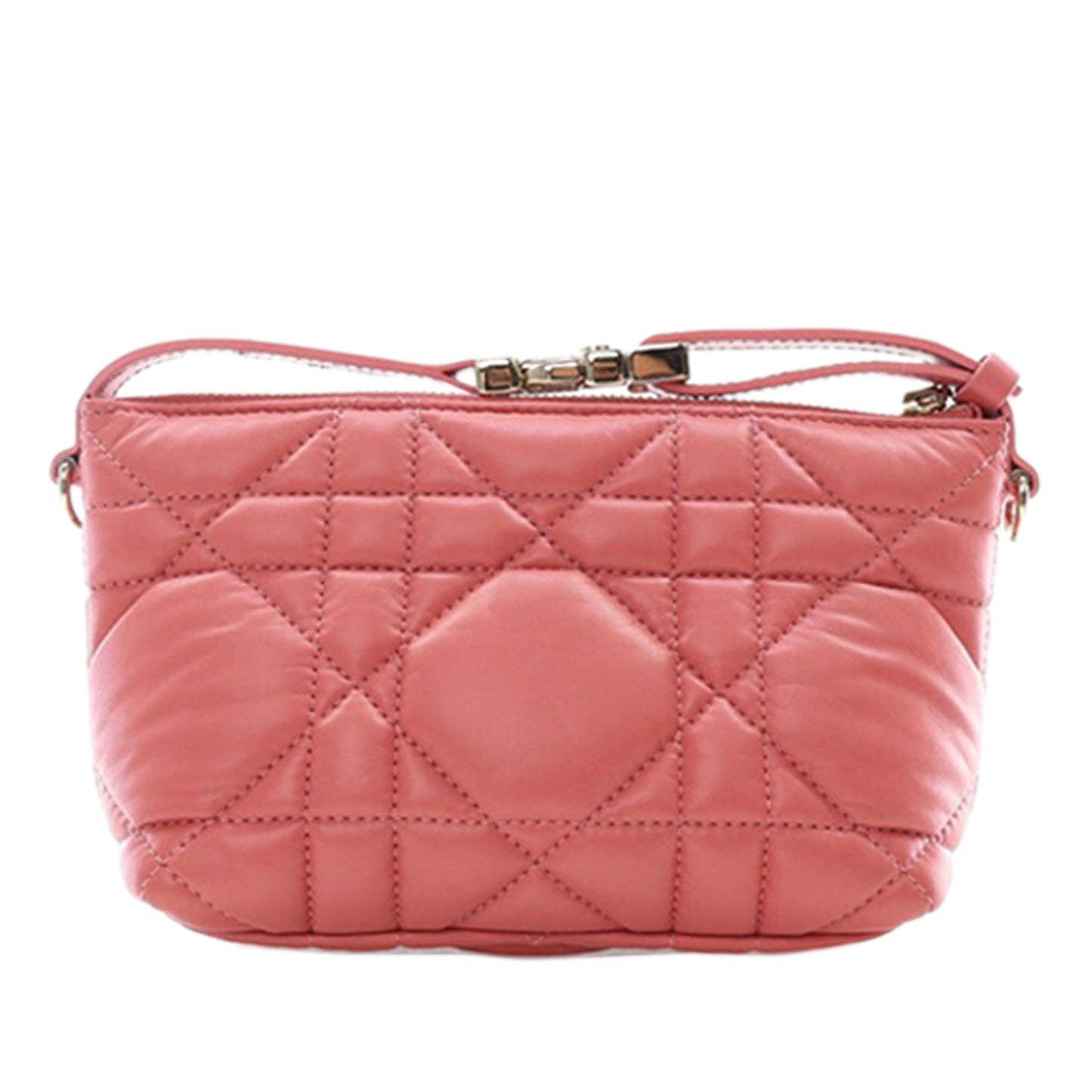 Dior Small Calfskin Macrocannage Diortravel Nomad Pouch