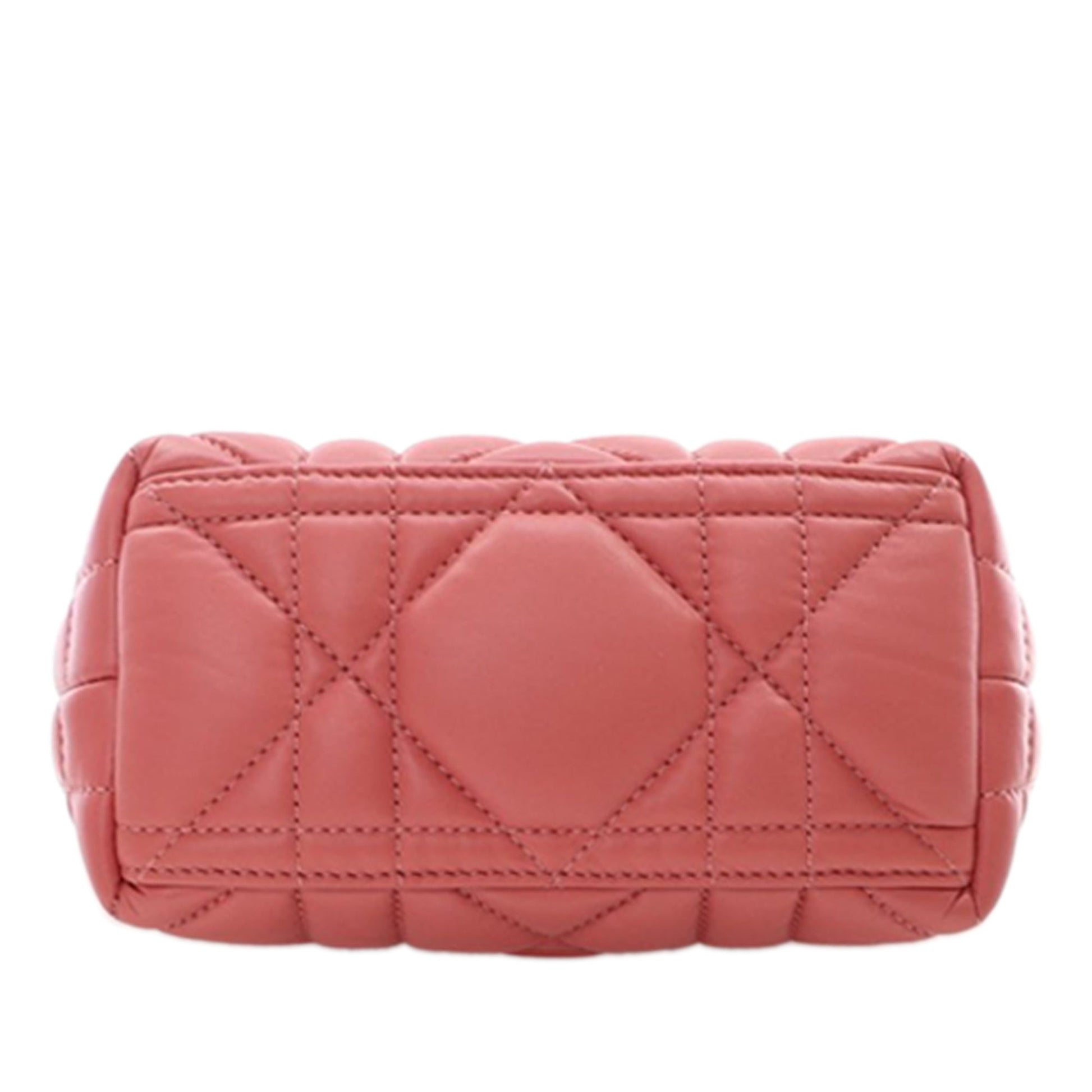 Dior Small Calfskin Macrocannage Diortravel Nomad Pouch