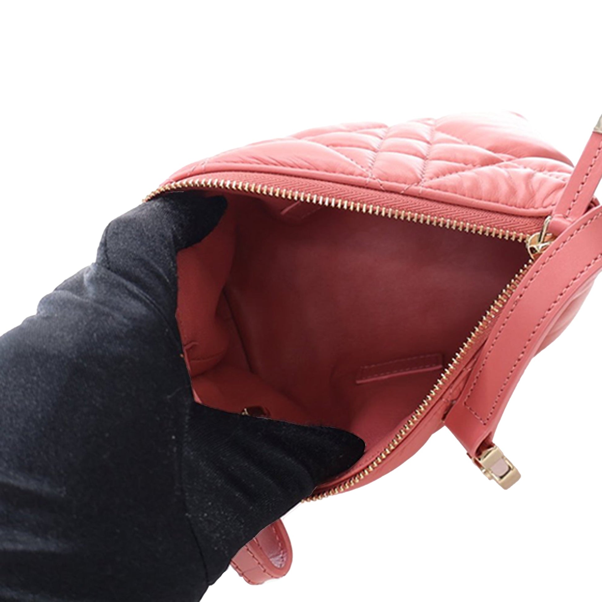 Dior Small Calfskin Macrocannage Diortravel Nomad Pouch