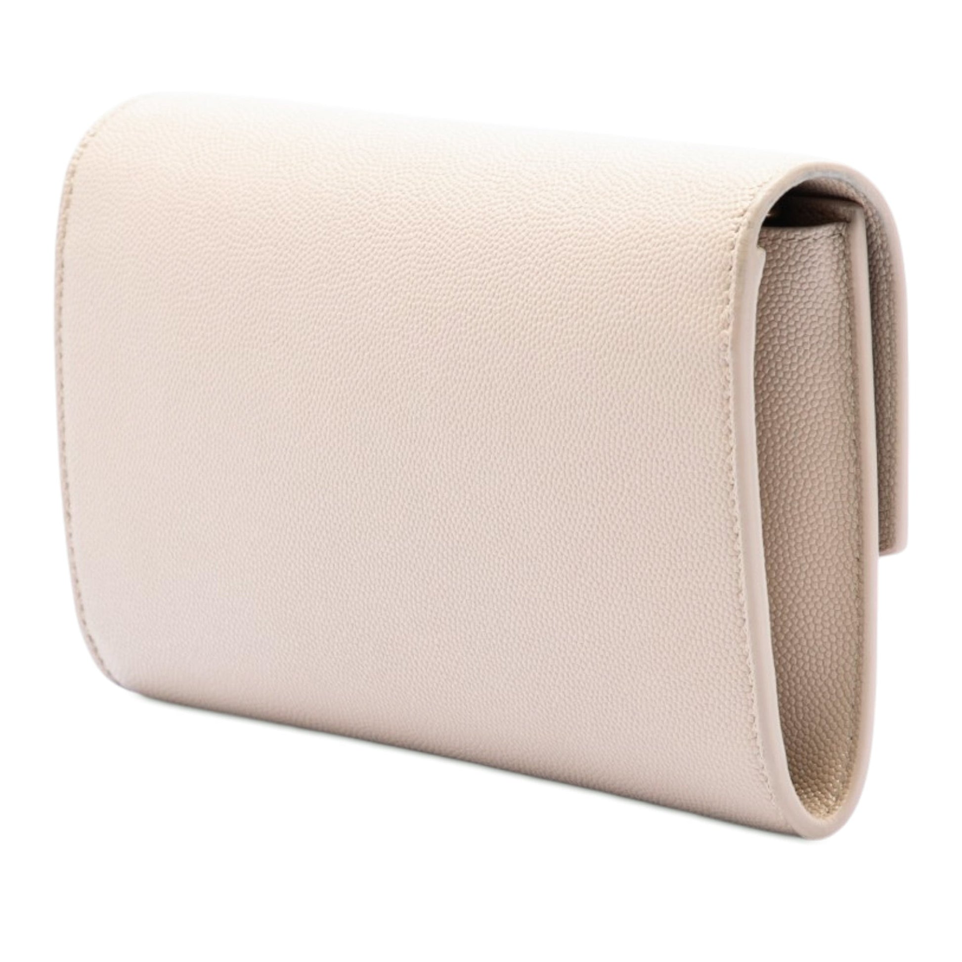 Saint Laurent Grain De Poudre Uptown Chain Wallet