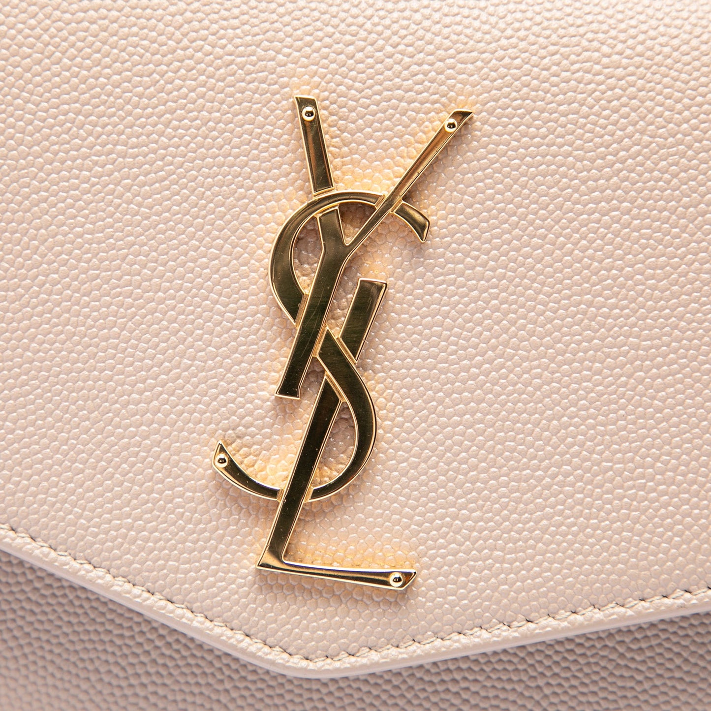 Saint Laurent Grain De Poudre Uptown Chain Wallet