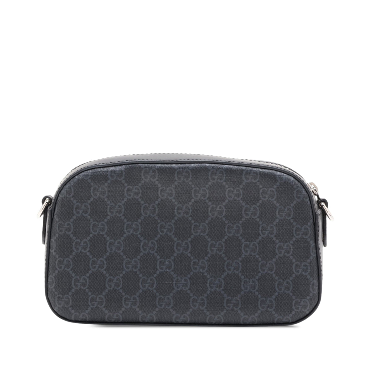 Gucci GG Supreme Web Crossbody — Black