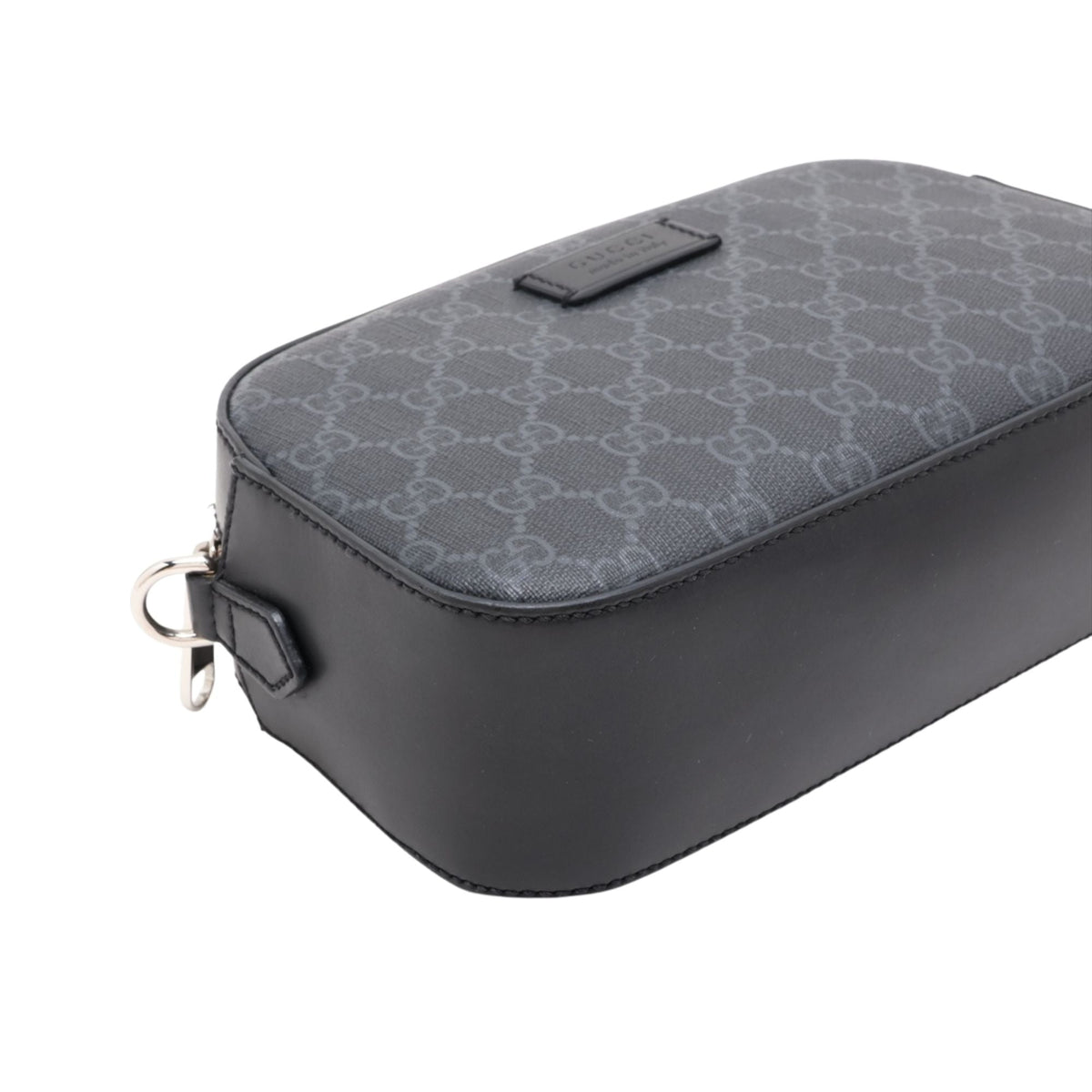 Gucci GG Supreme Web Crossbody — Black