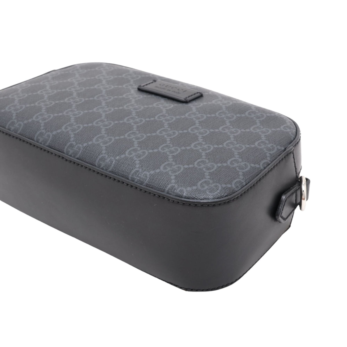 Gucci GG Supreme Web Crossbody — Black