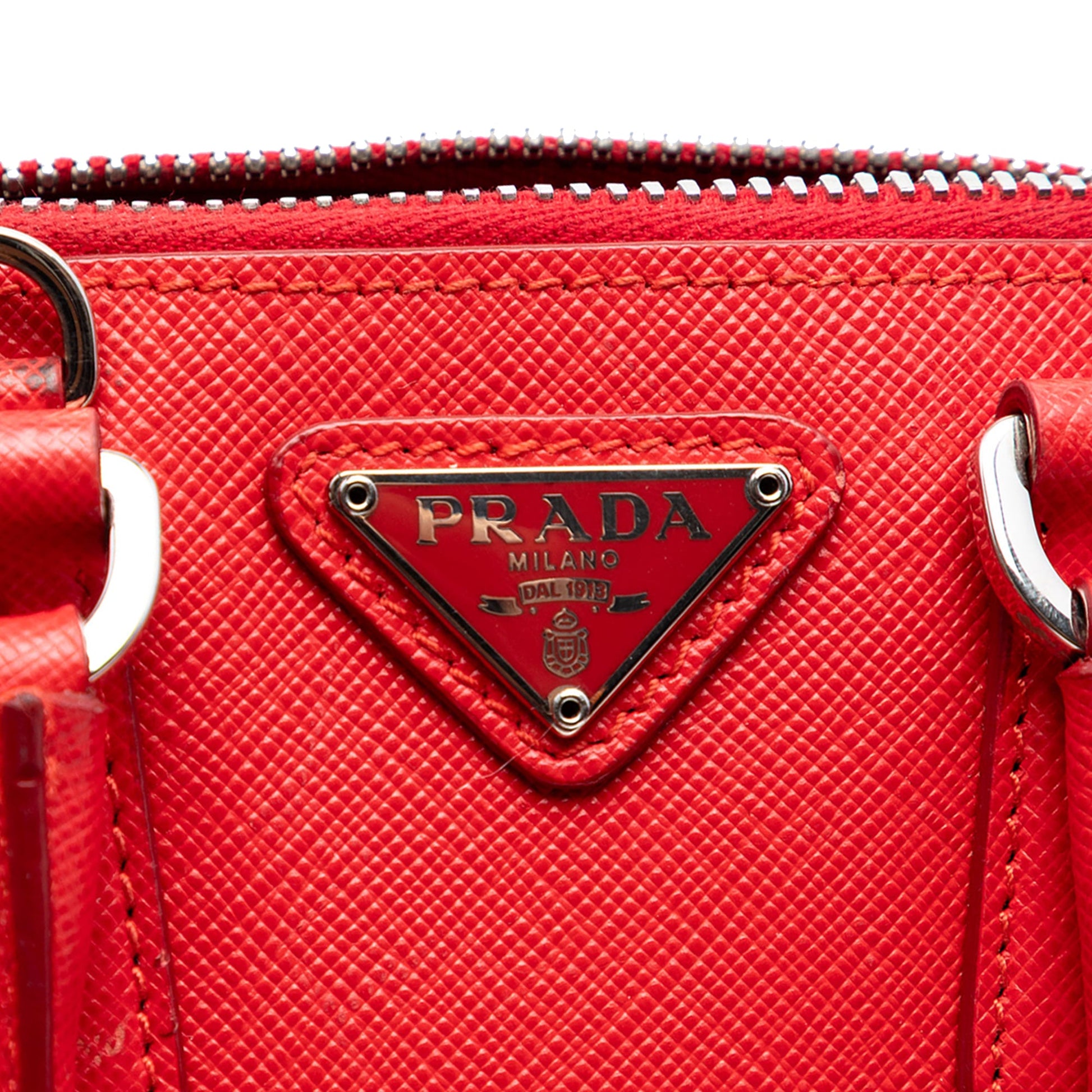 Prada Mini Saffiano Lux Promenade Satchel