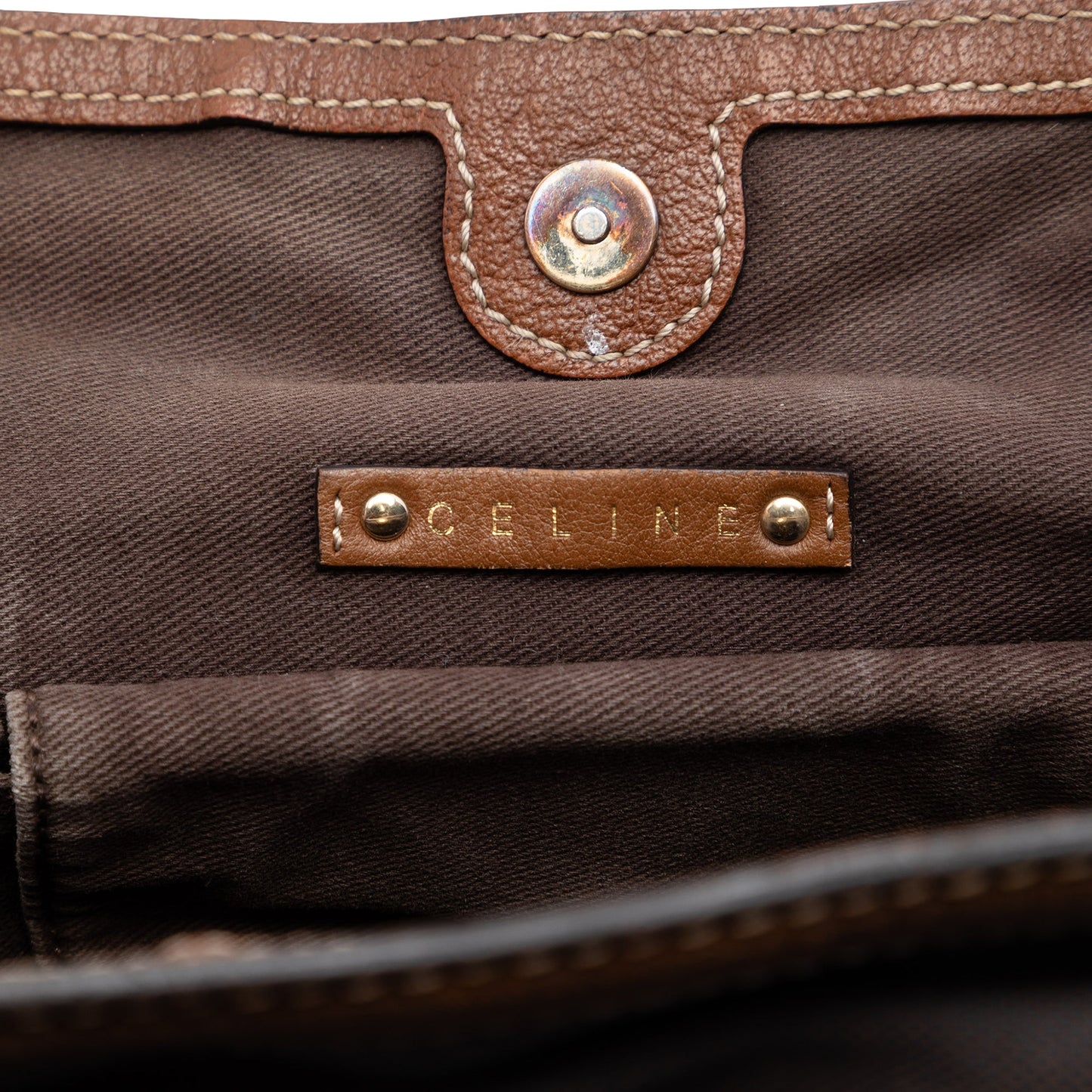 Celine Canvas Carriage Tote