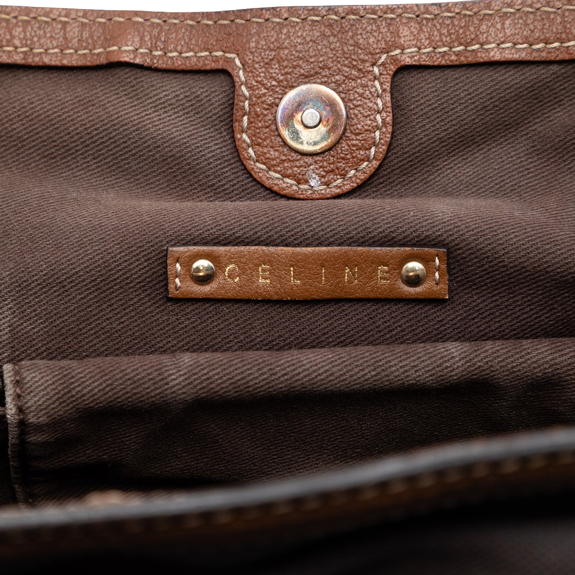 Celine Canvas Carriage Tote