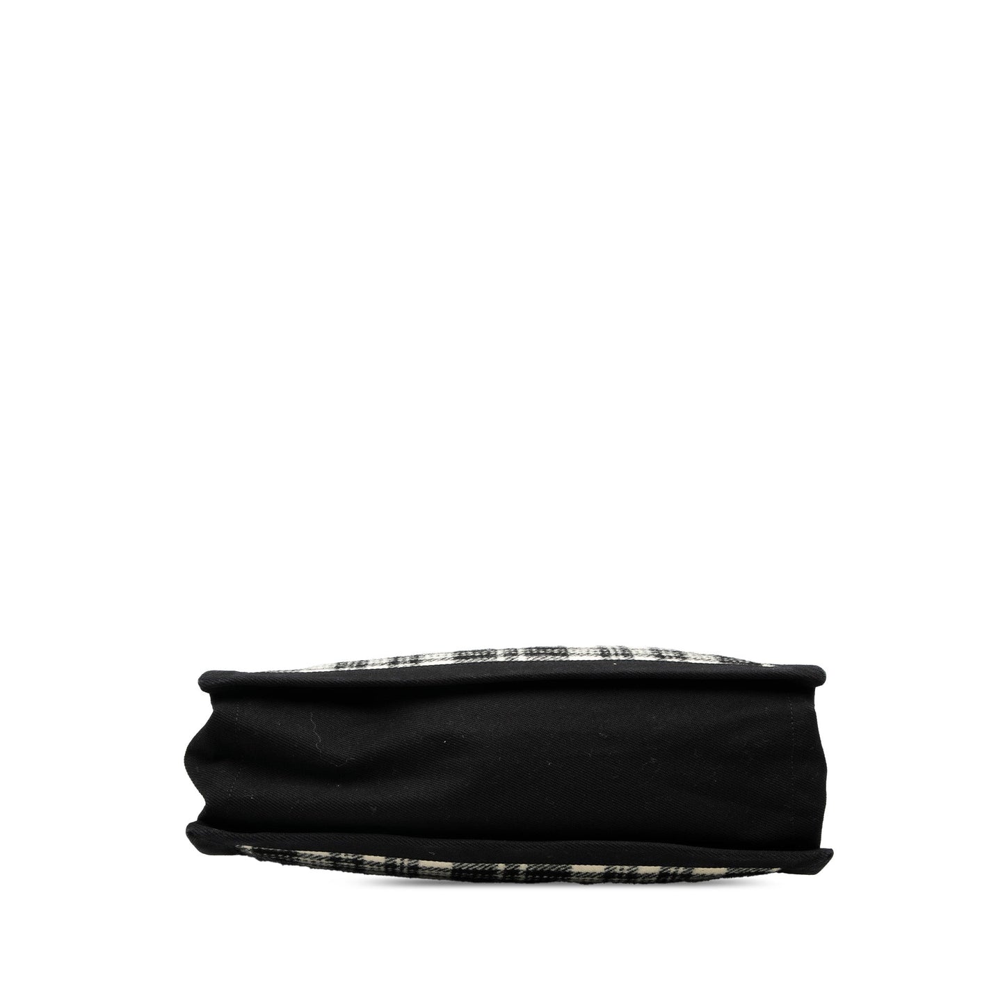 Saint Laurent Plaid Wool Rive Gauche North South Tote