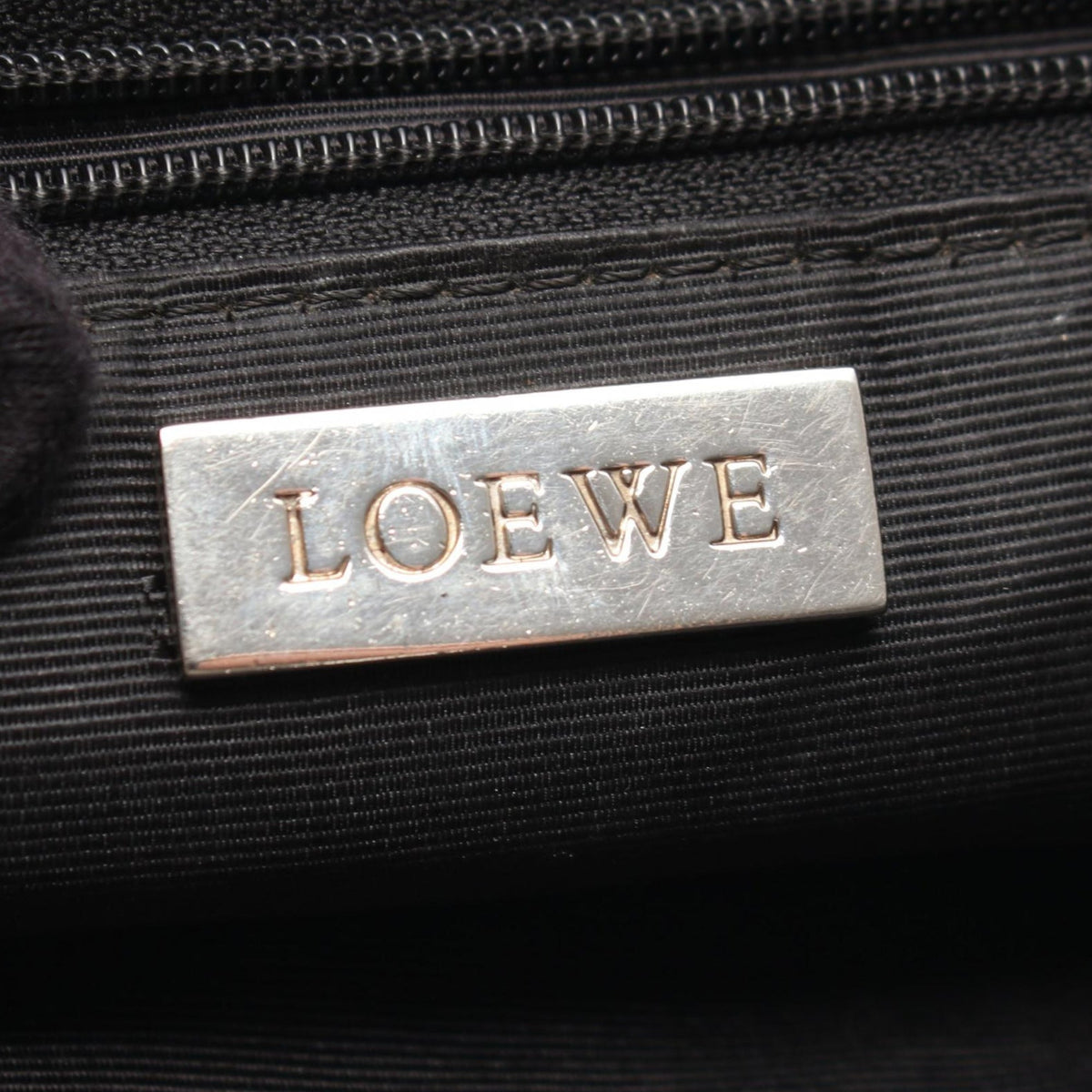 LOEWE Suede Anagram Crossbody