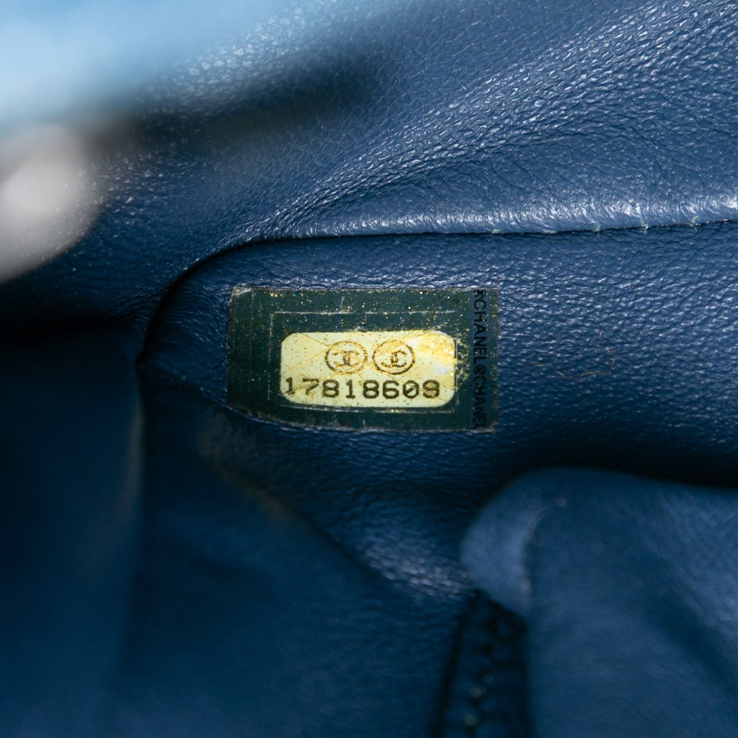 Large Quilted Denim Boy Flap