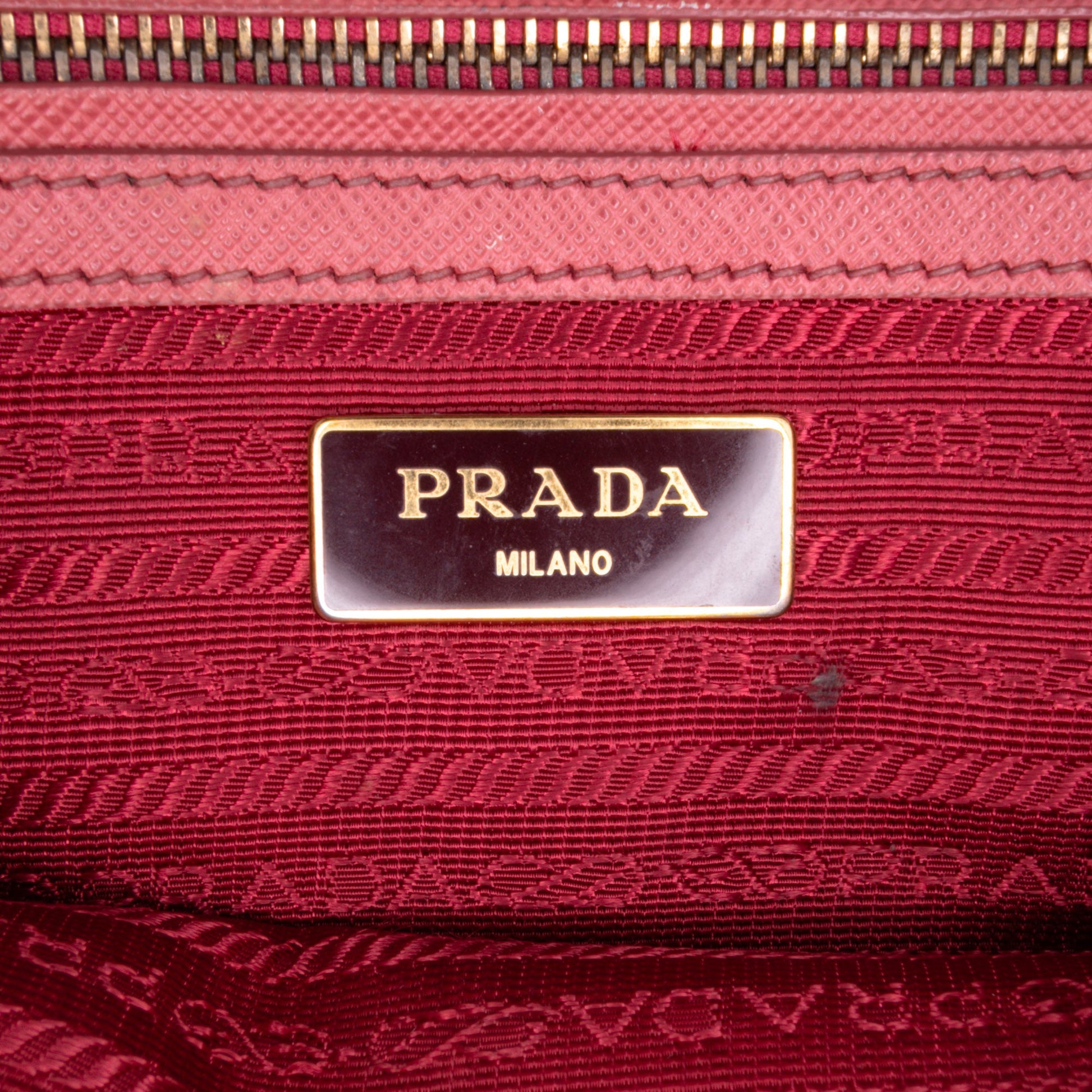 Prada Medium Saffiano Lux Galleria Satchel