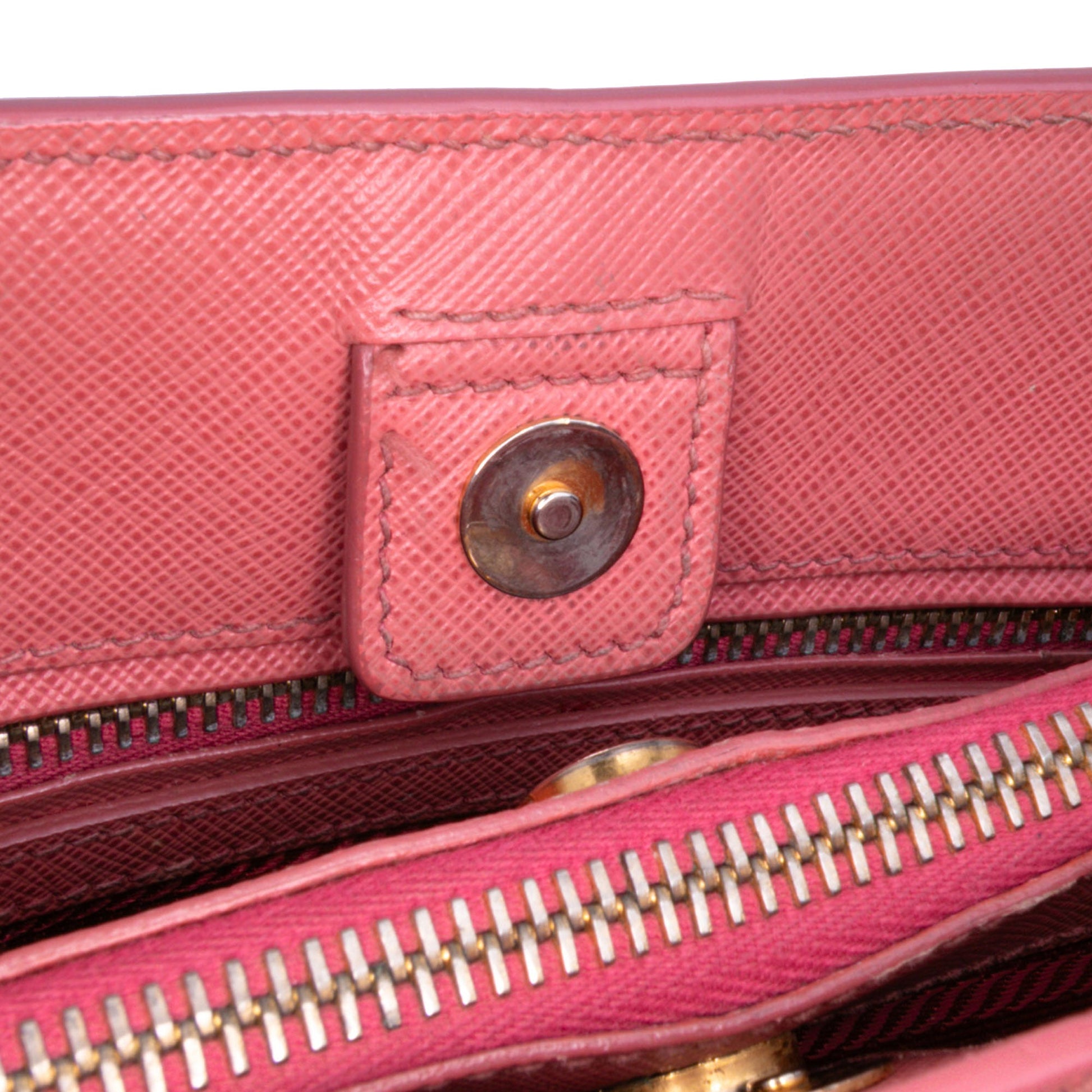 Prada Medium Saffiano Lux Galleria Satchel