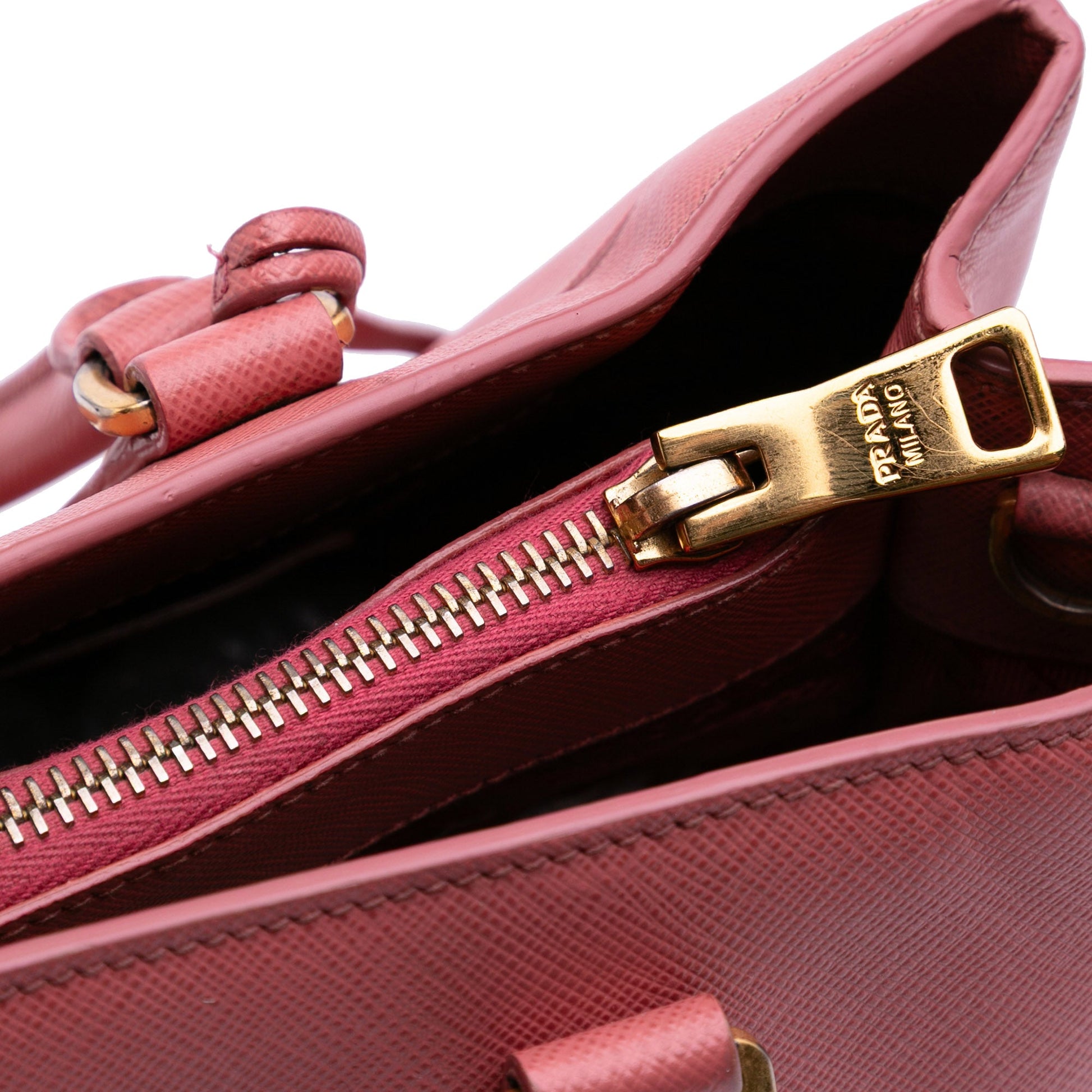 Prada Medium Saffiano Lux Galleria Satchel