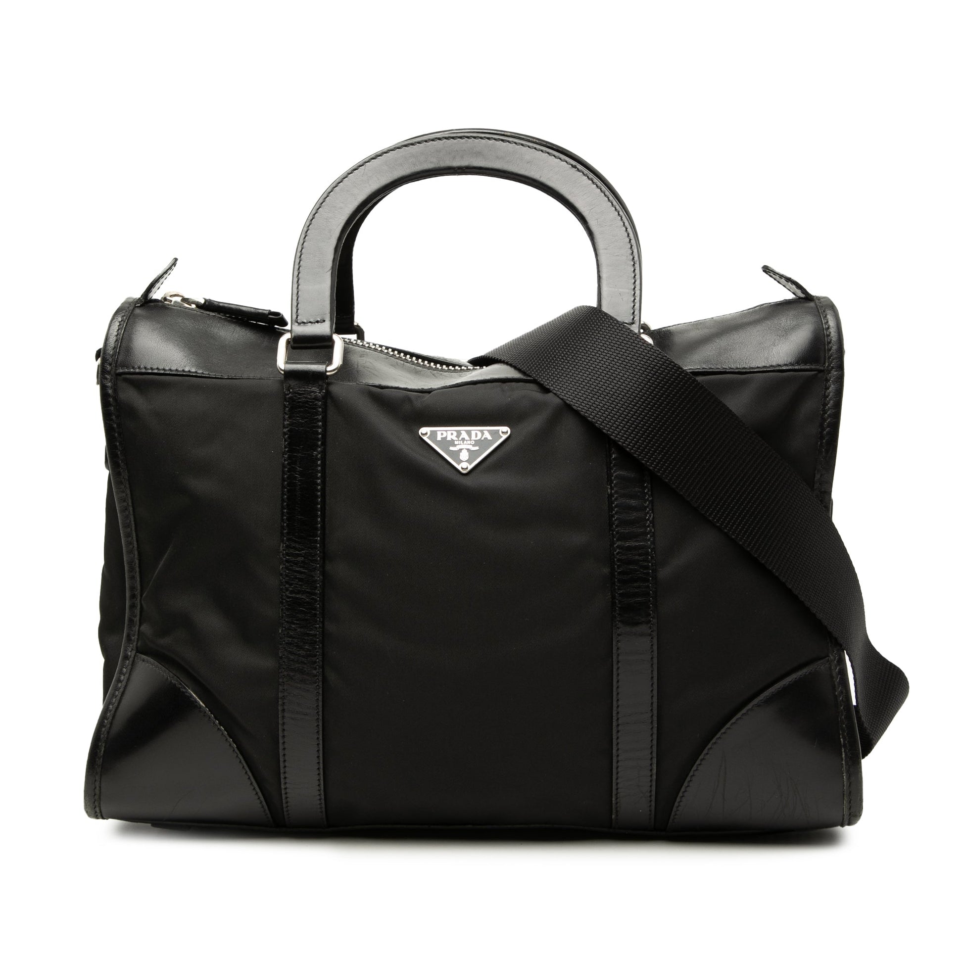Prada Tessuto Top Handle Bag