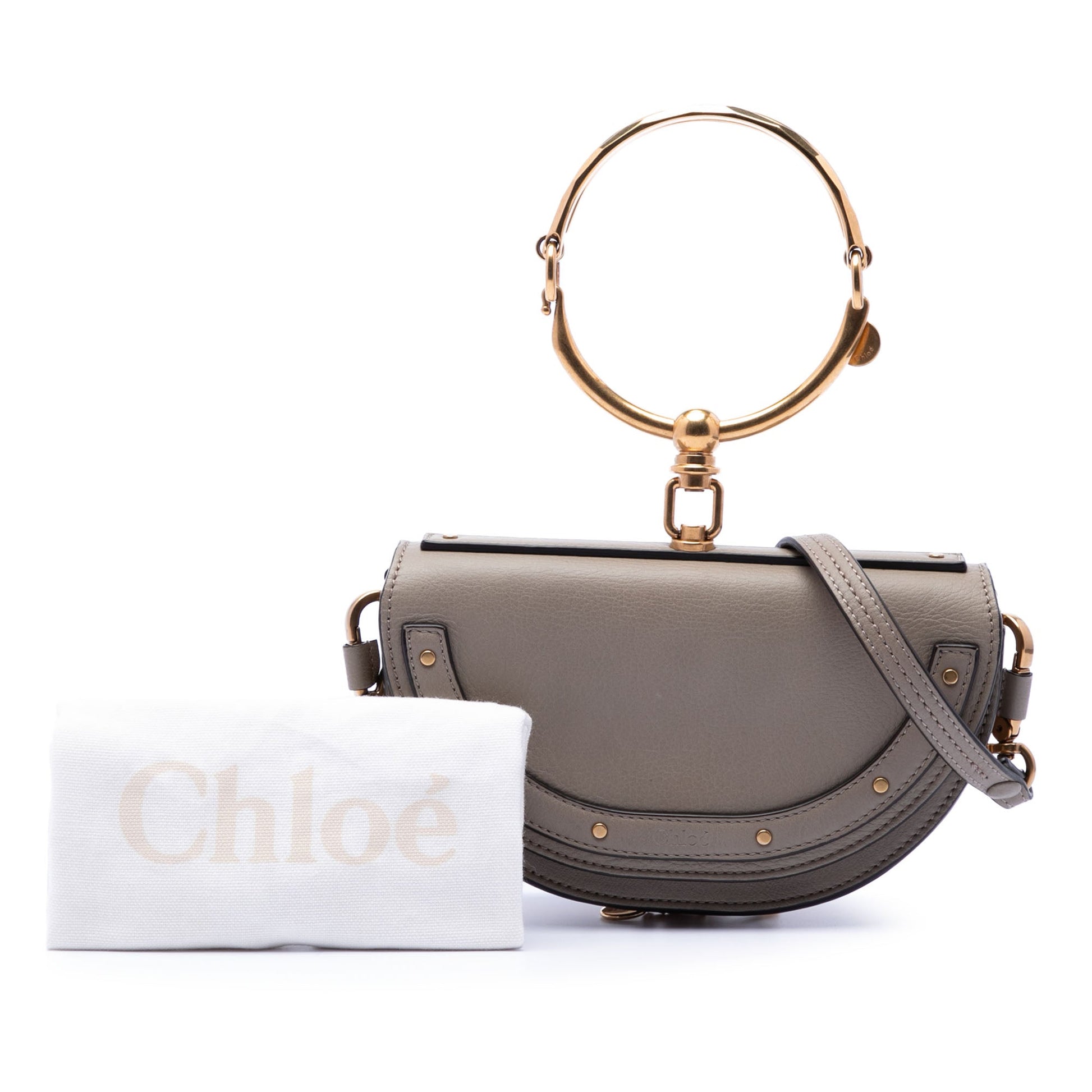 Chloé Mini Calfskin Nile Bracelet Satchel