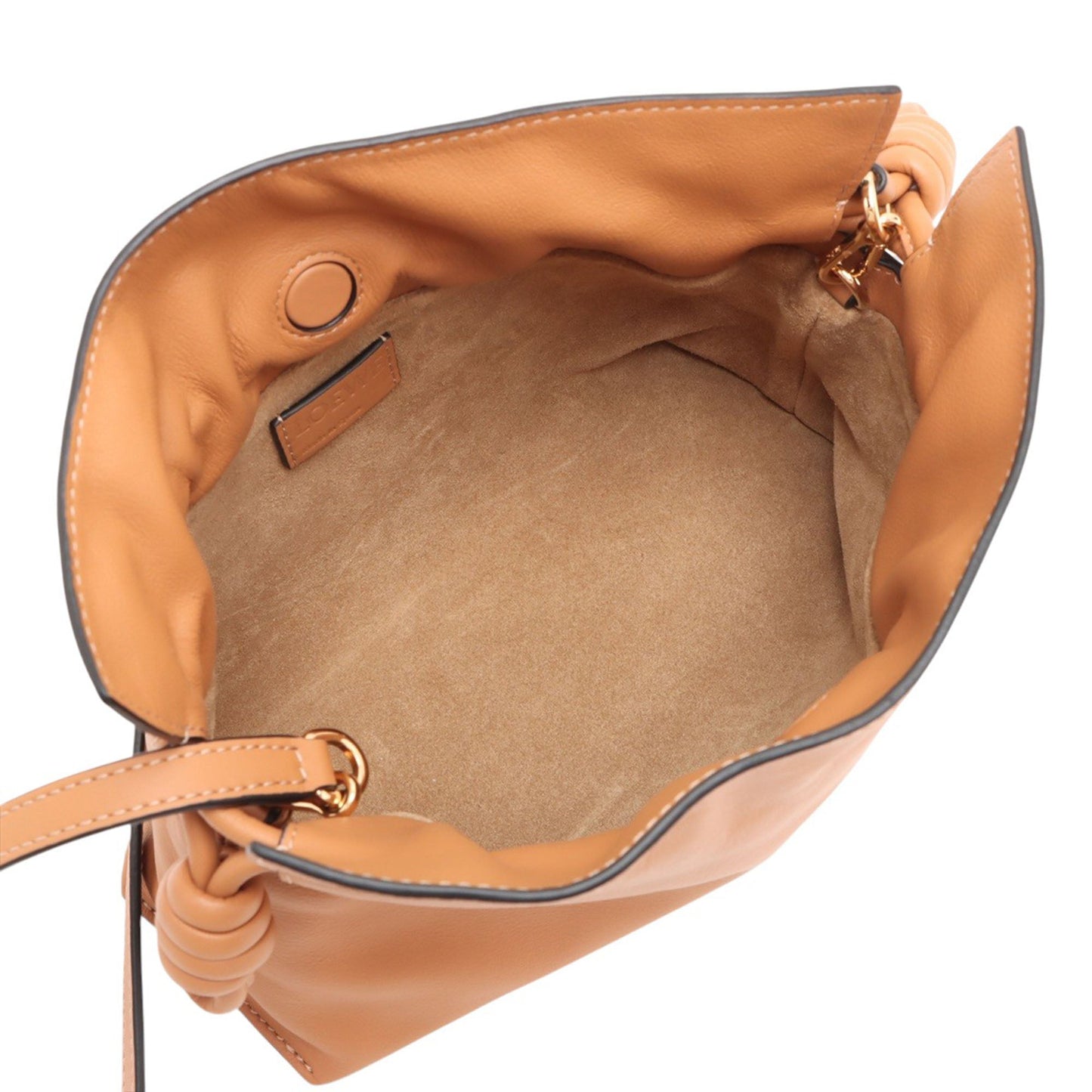 LOEWE Mini Leather Flamenco Knot Crossbody