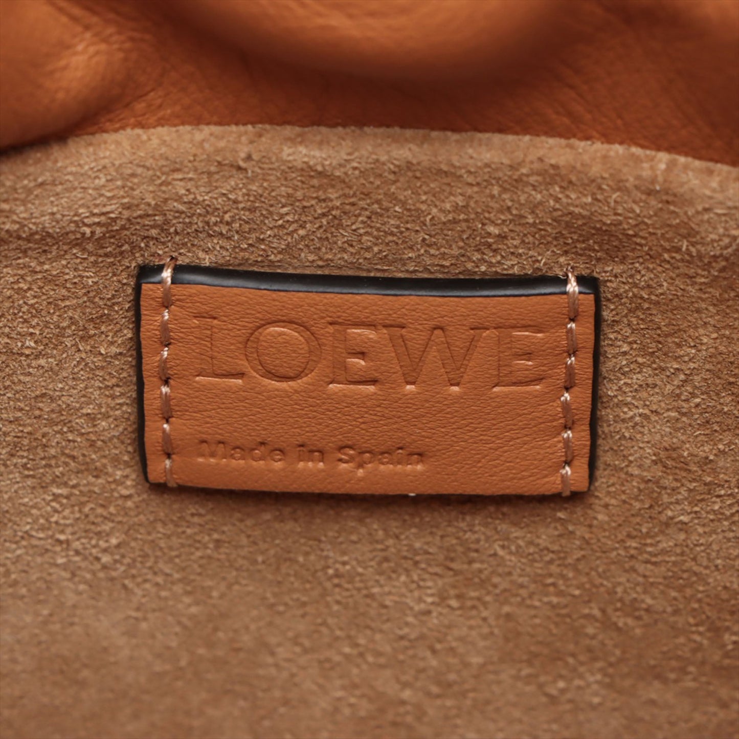 LOEWE Mini Leather Flamenco Knot Crossbody