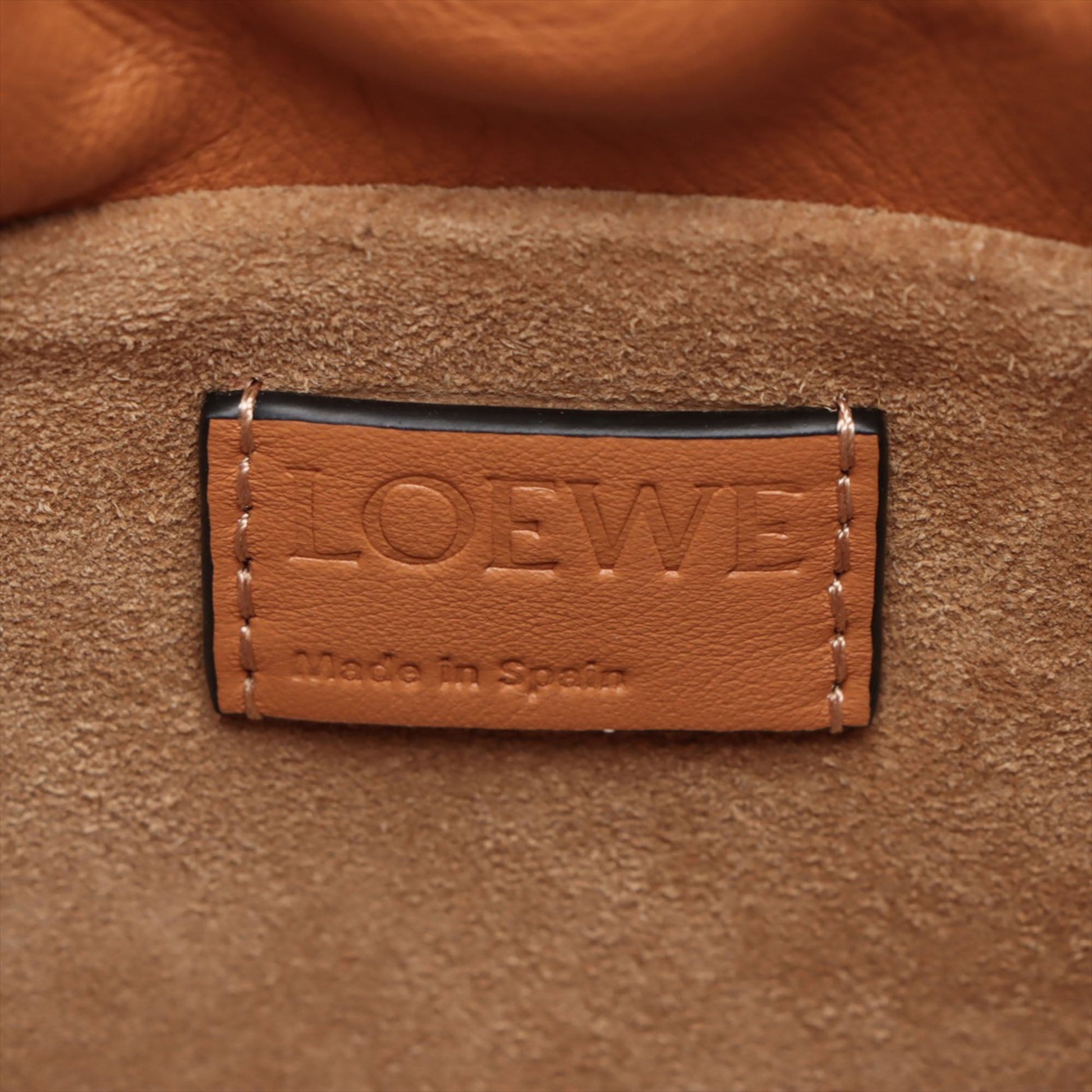 LOEWE Mini Leather Flamenco Knot Crossbody