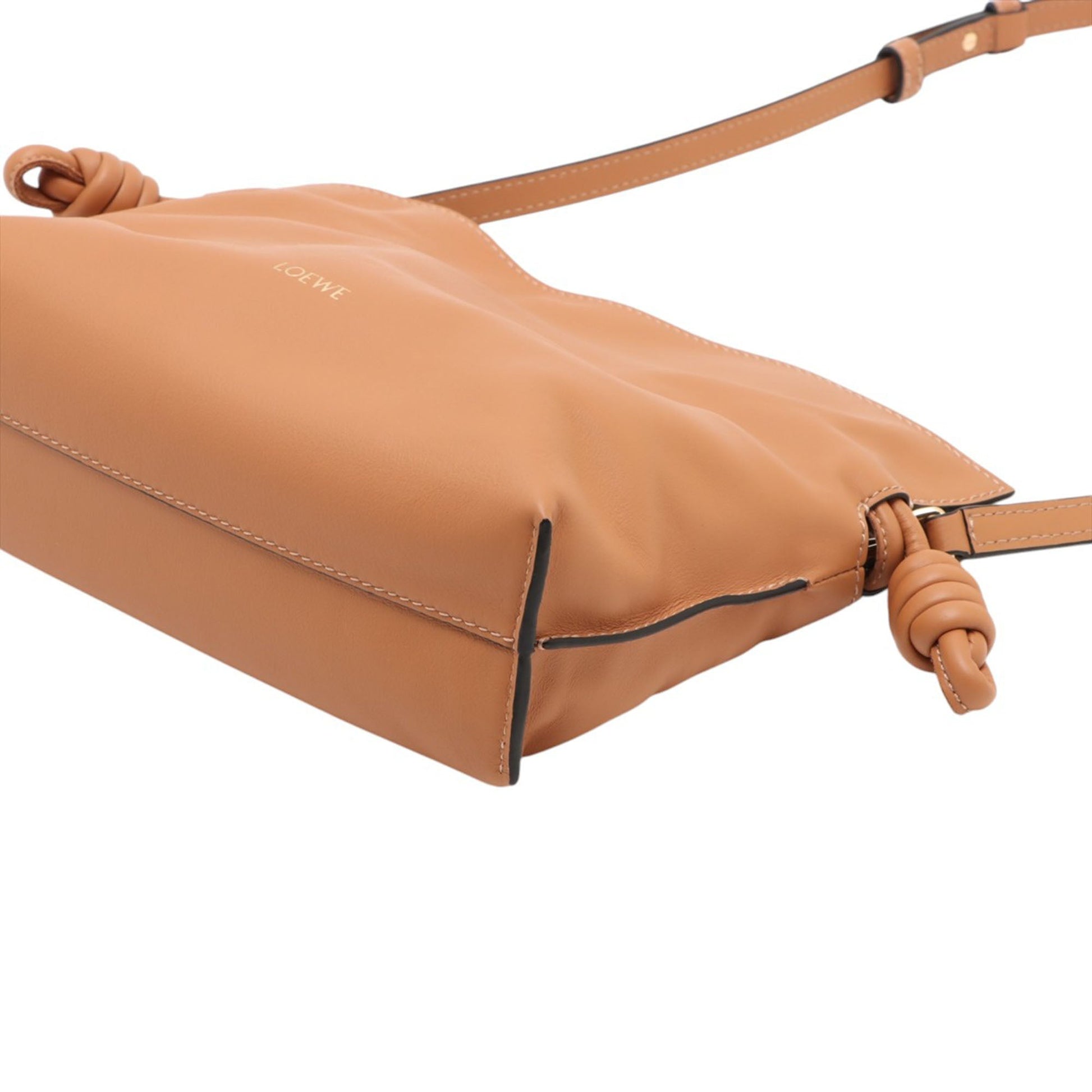 LOEWE Mini Leather Flamenco Knot Crossbody