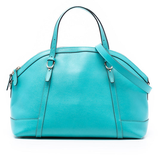 Gucci Large Leather Nice Dome Satchel