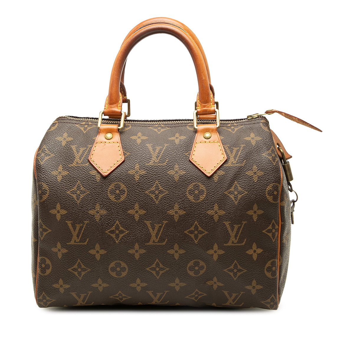 Louis Vuitton Monogram Speedy 25 — Brown