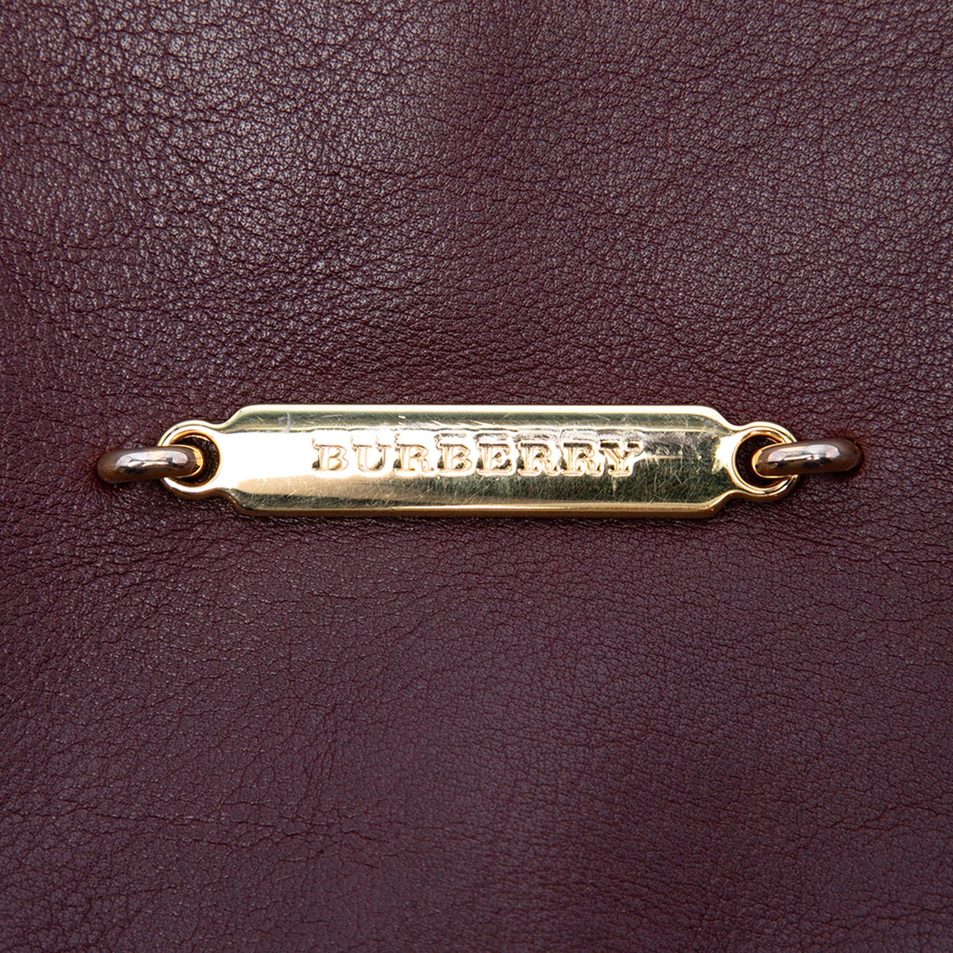 Burberry House Check Canvas and Calfskin Little Crush Crossbody