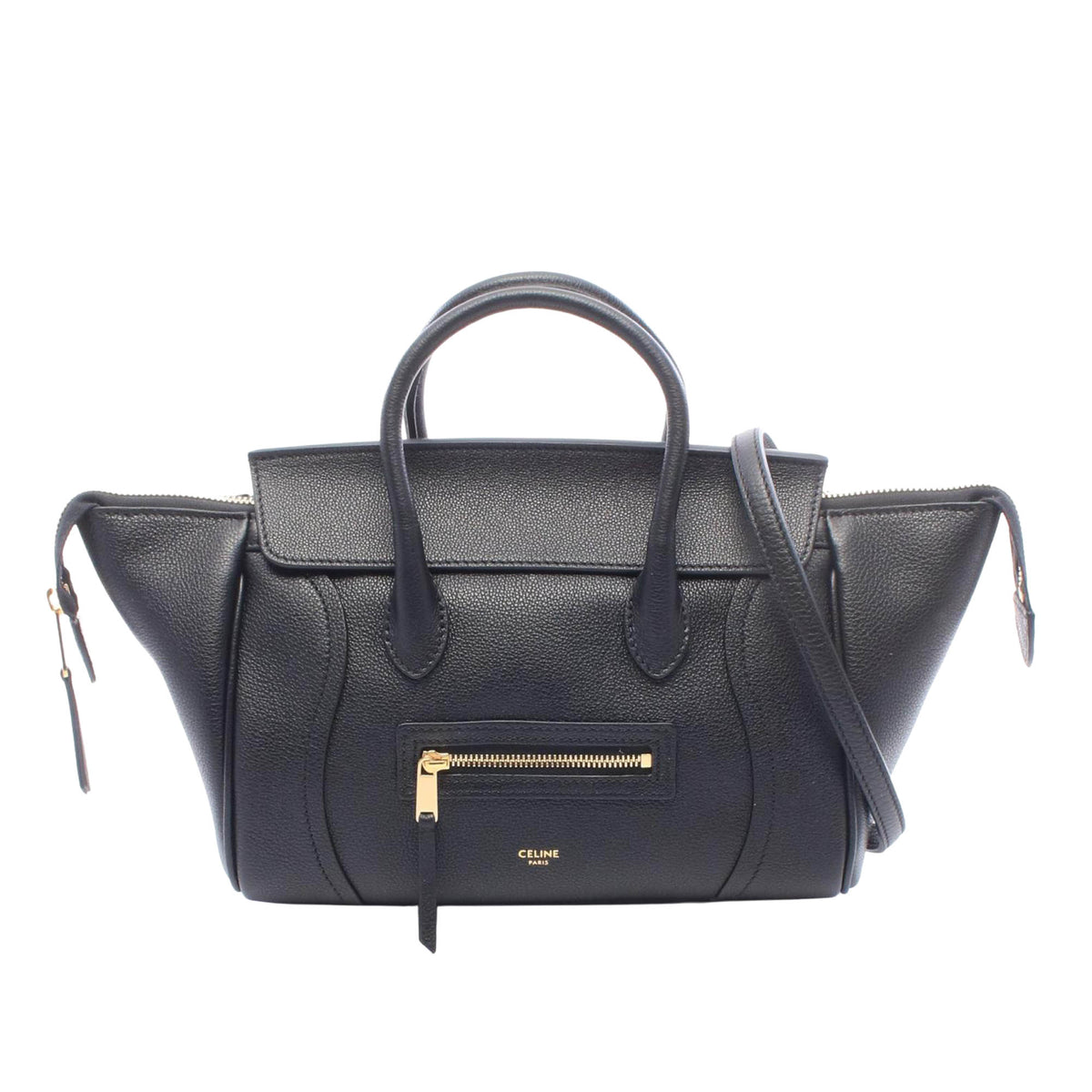 Celine Small Calfskin Little Luggage Top Handle Bag