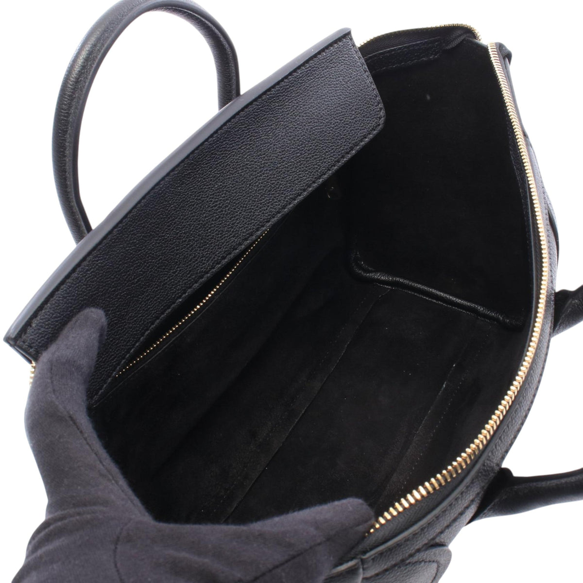 Celine Small Calfskin Little Luggage Top Handle Bag