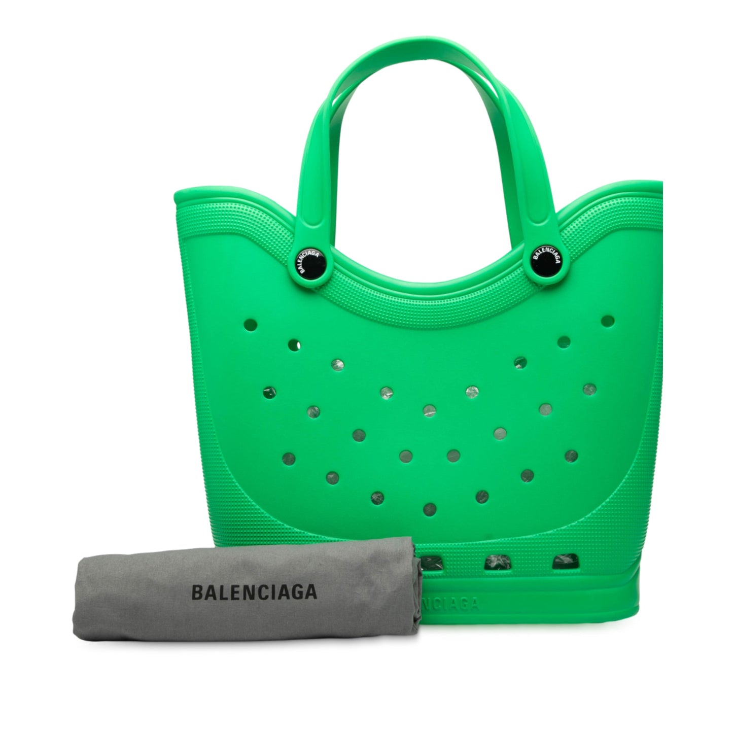 Balenciaga Crocs Large Rubber Tote