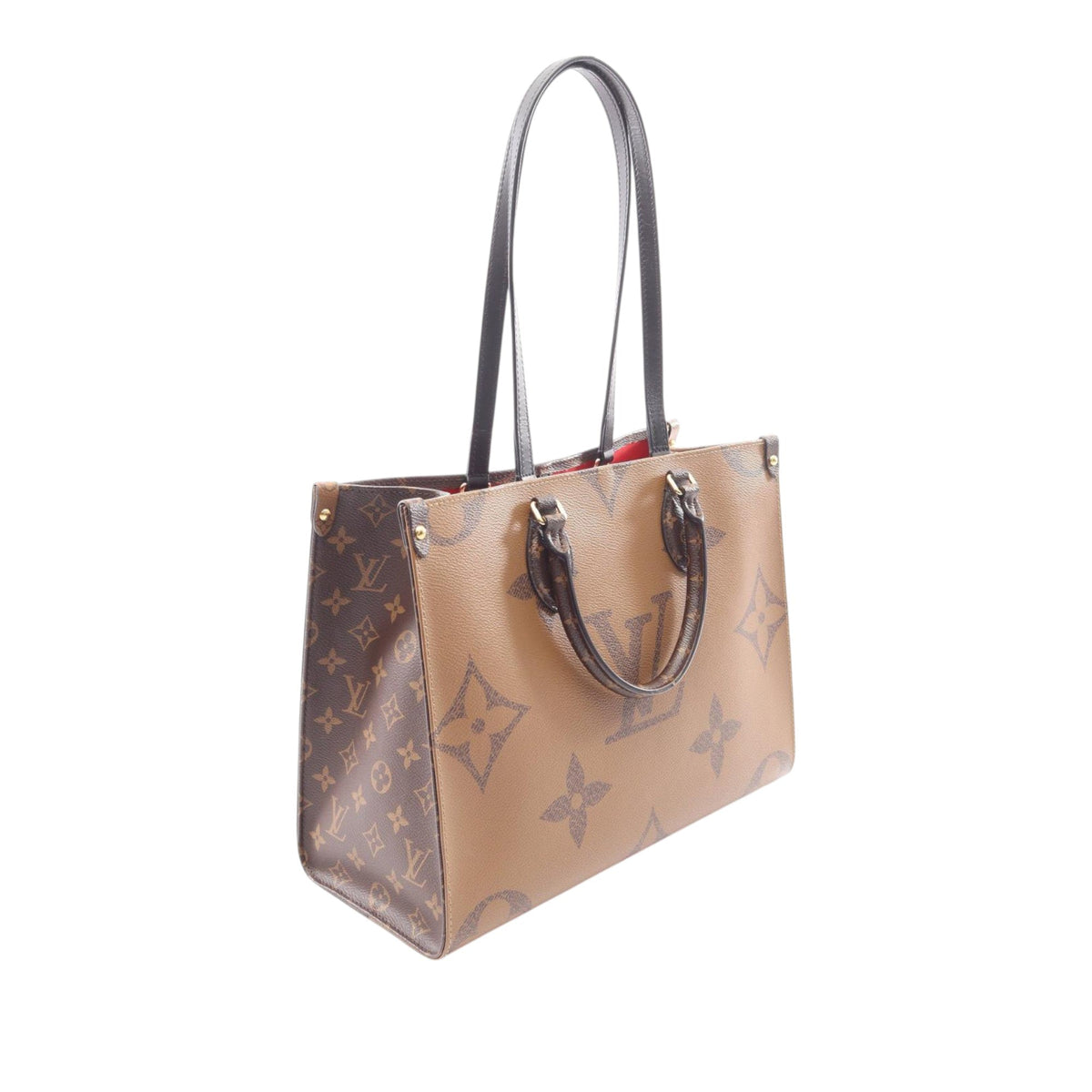 Louis Vuitton Monogram Reverse Giant OnTheGo MM — Brown